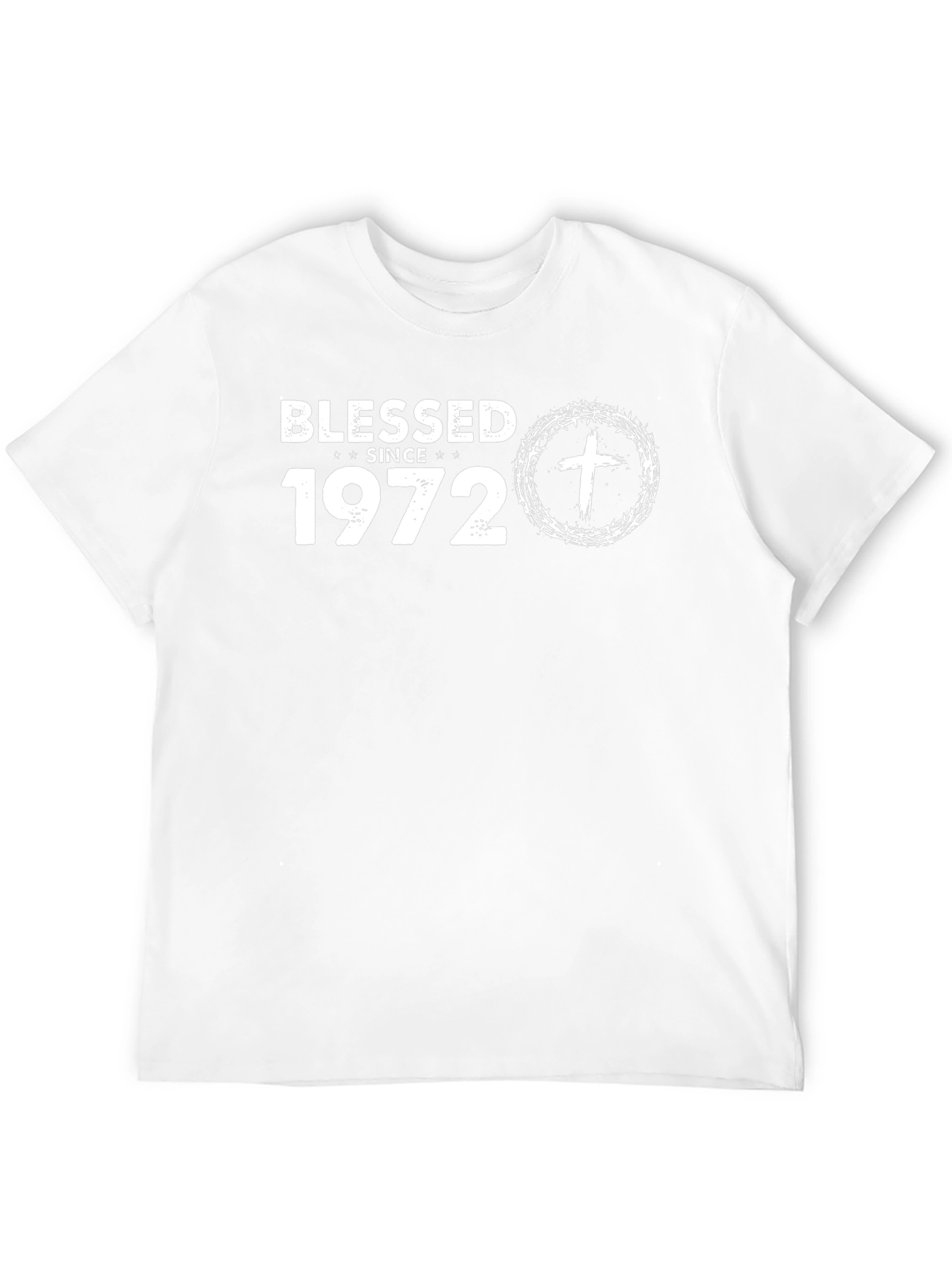 Blessed Since 1972 Christian T-Shirt
