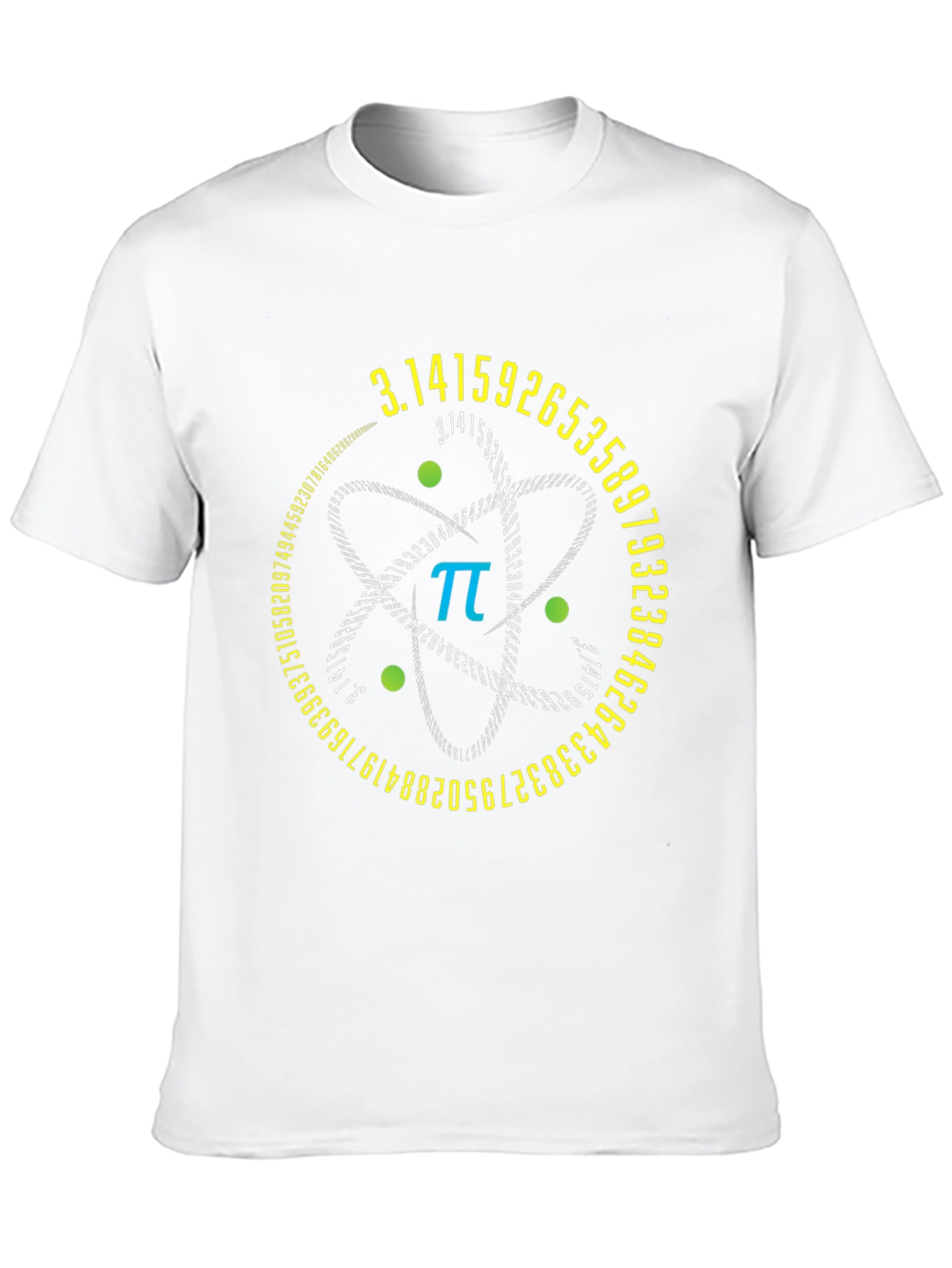 Math Pi Symbol Black T-Shirt - Unique Graphic Tee