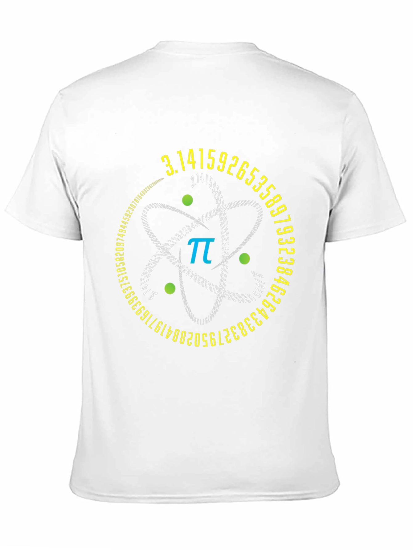 Math Pi Symbol Black T-Shirt - Unique Graphic Tee