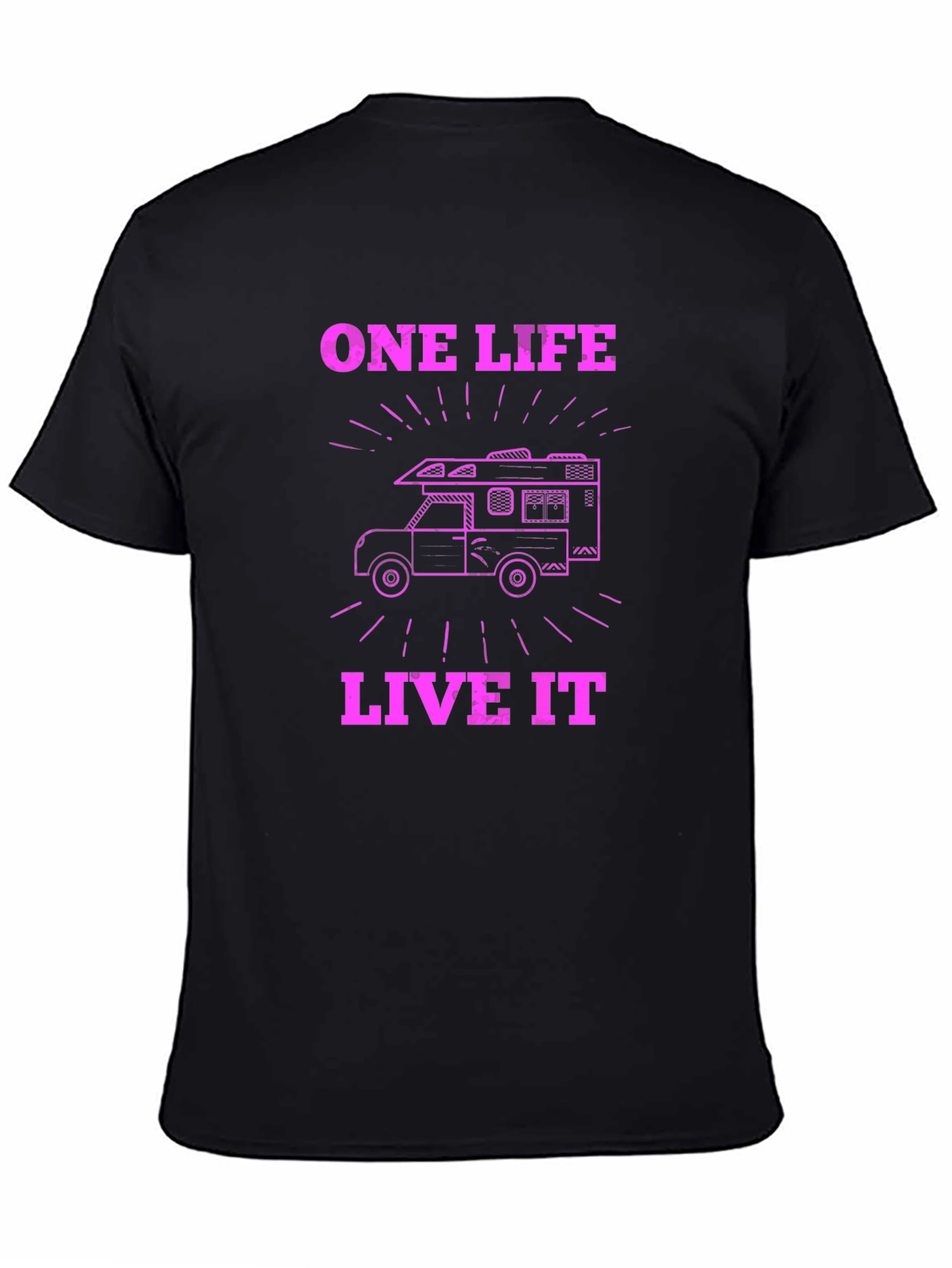 One Life Live It RV Graphic T-Shirt