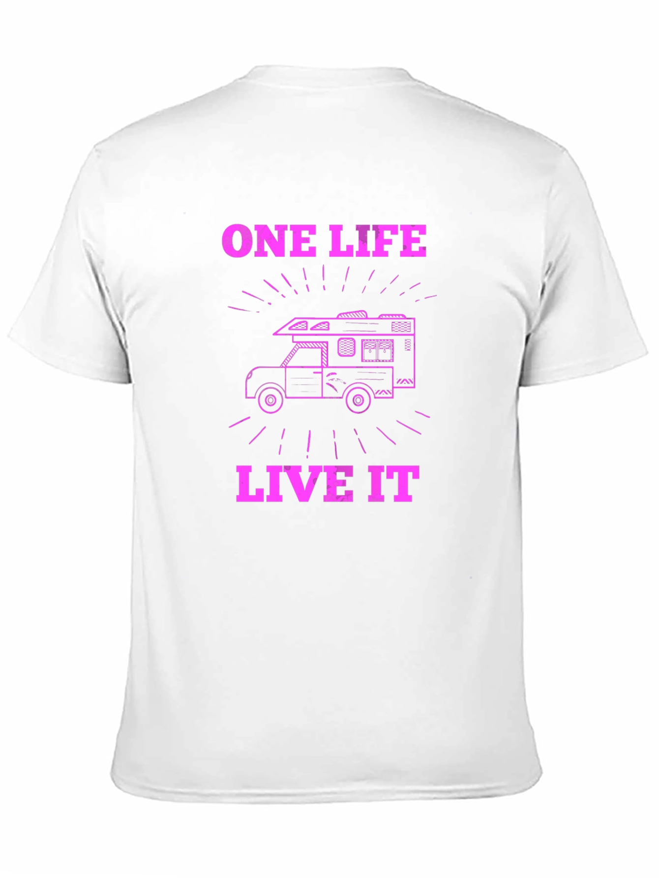 One Life Live It RV Graphic T-Shirt