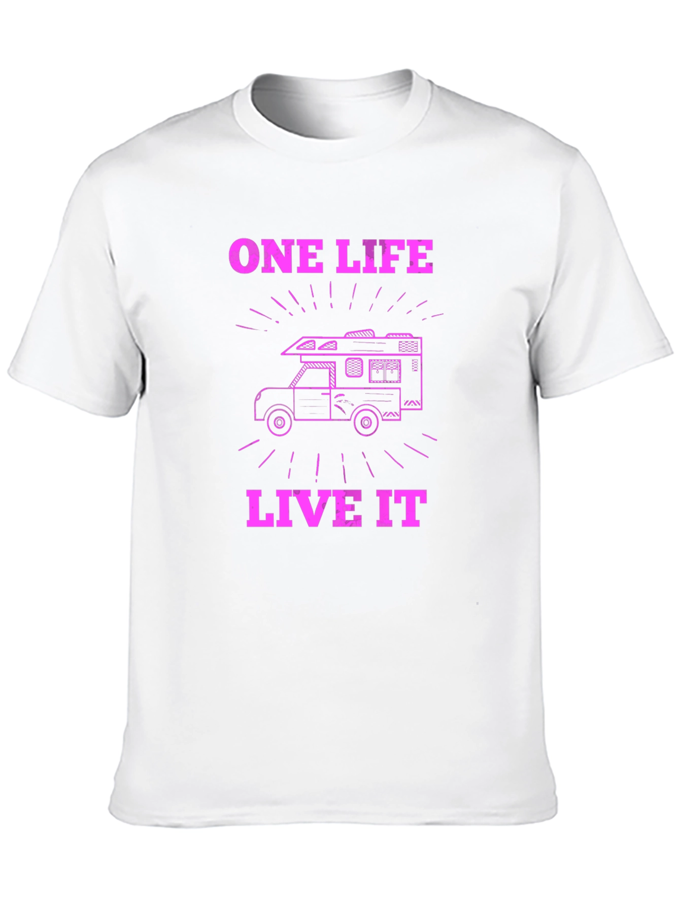 One Life Live It RV Graphic T-Shirt