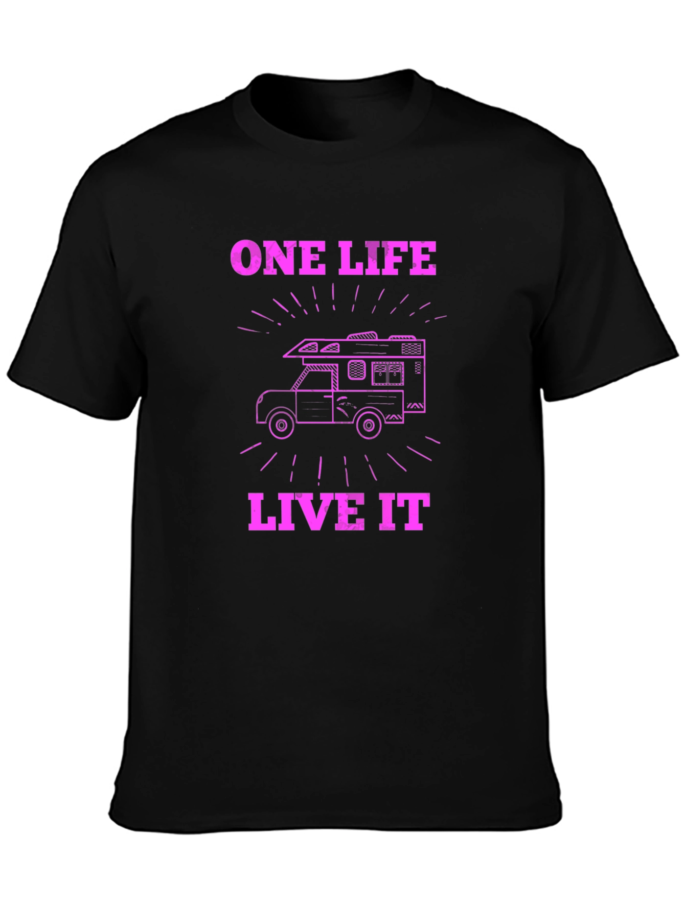 One Life Live It RV Graphic T-Shirt