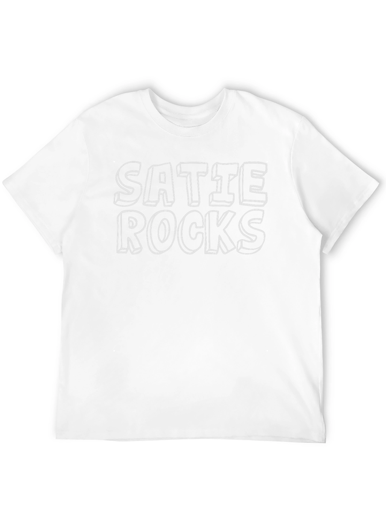 Satie Rocks T-Shirt - Classic Black Tee