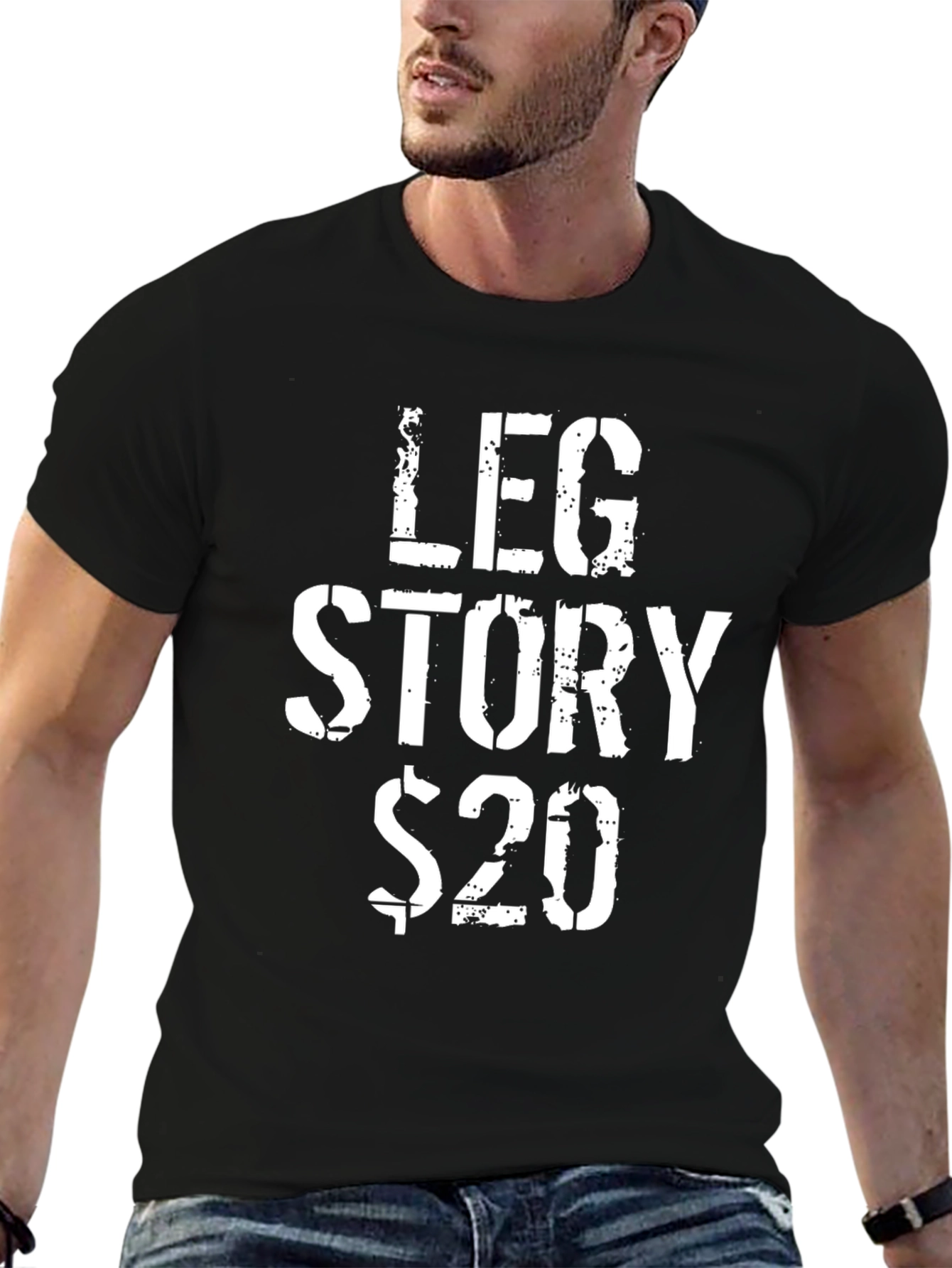 Leg Story $20 Graphic Tee