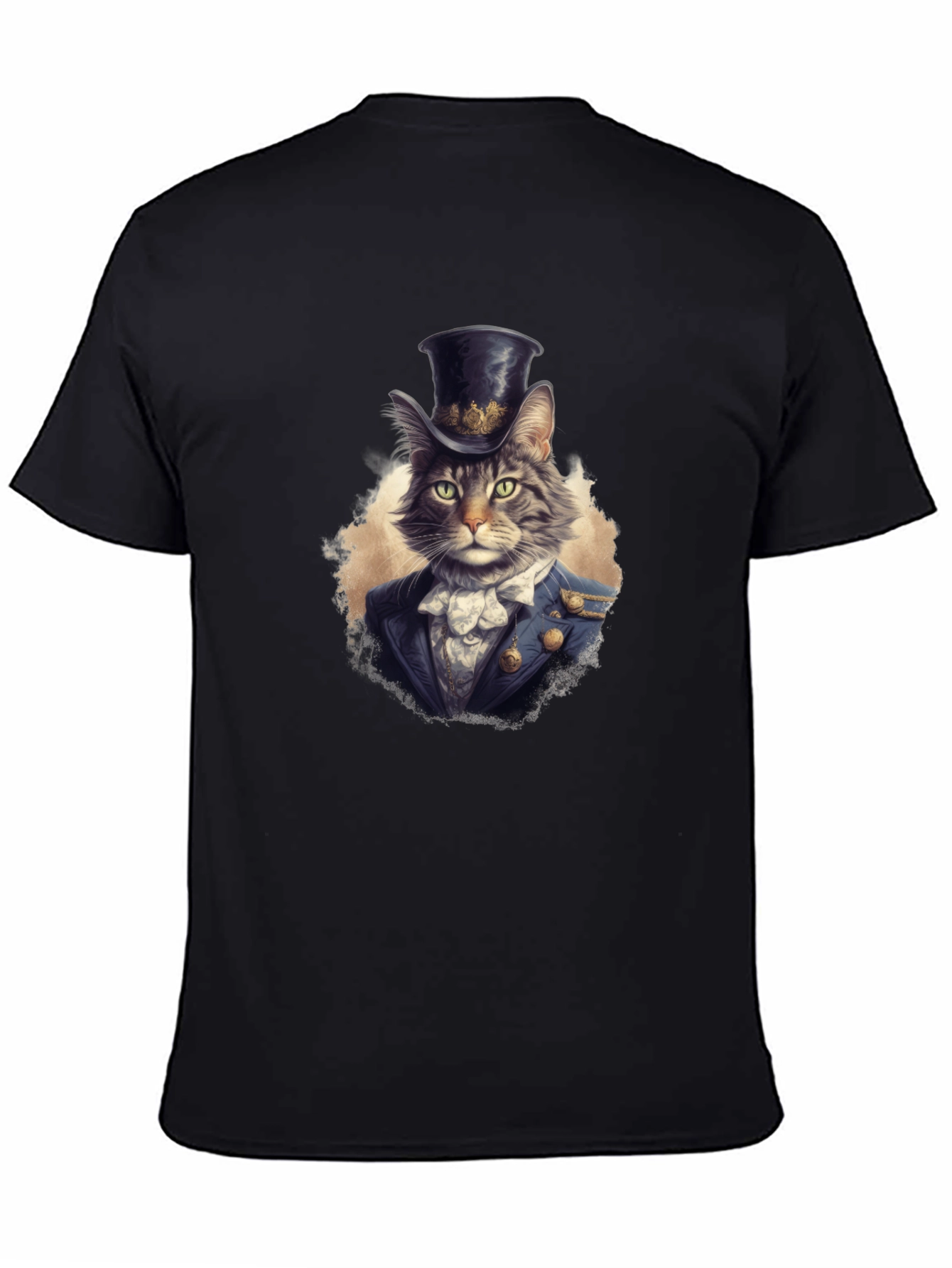 Dapper Cat Top Hat Graphic Tee