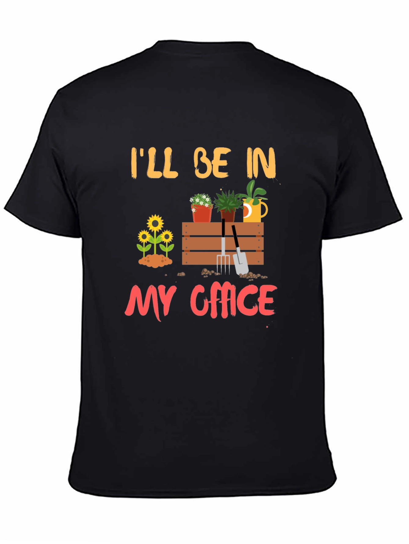 Gardening Office Graphic T-Shirt - Relaxed Fit