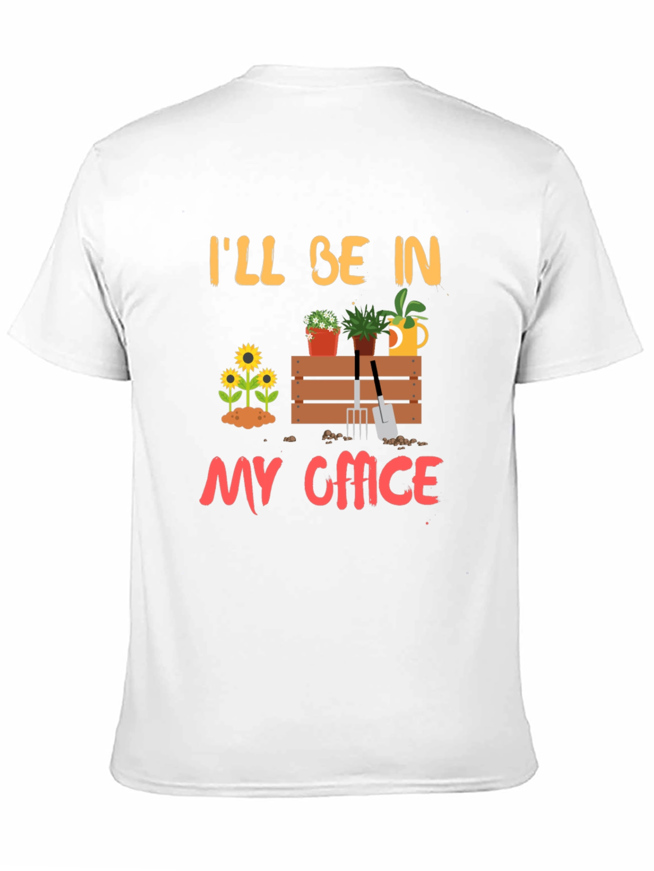 Gardening Office Graphic T-Shirt - Relaxed Fit