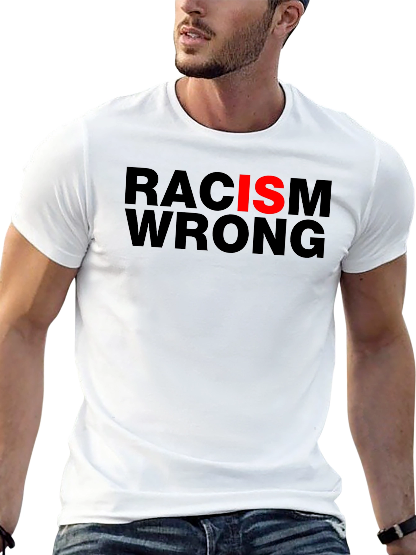 Racism Is Wrong T-Shirt - Anti-Racism Tee