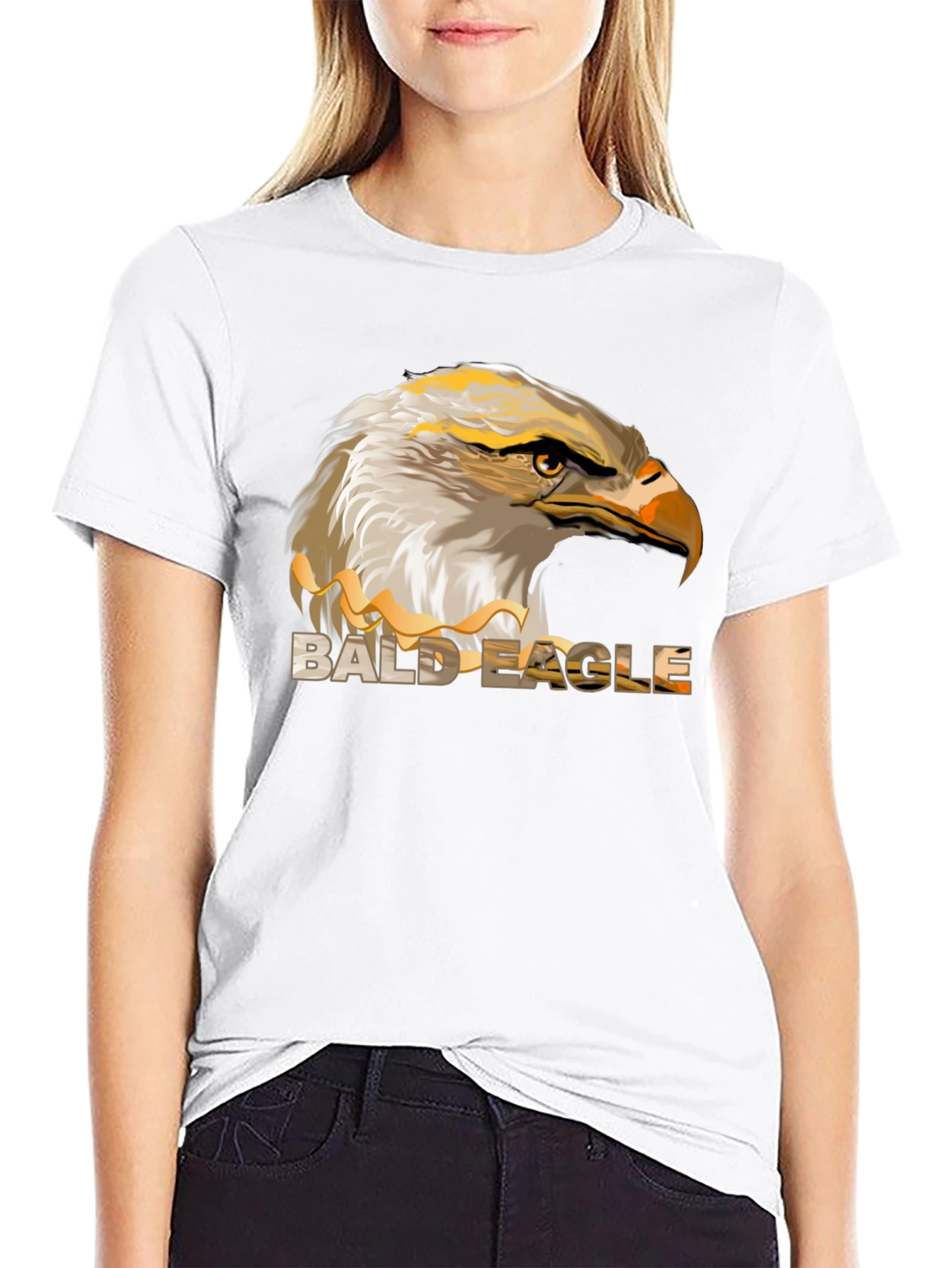 Bald Eagle Graphic Tee - Patriotic Design