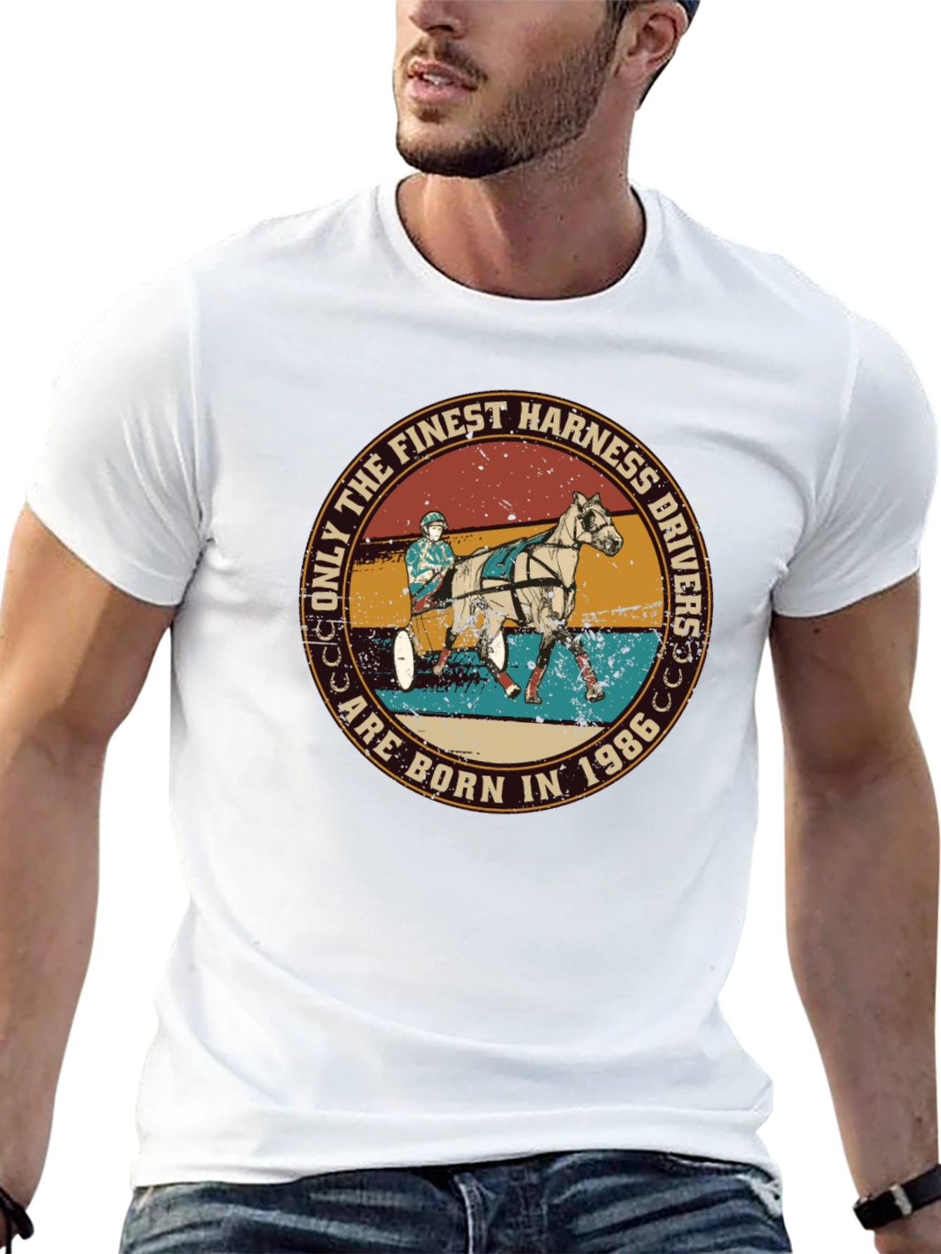 Finest Harness Drivers Born in 1986 T-Shirt