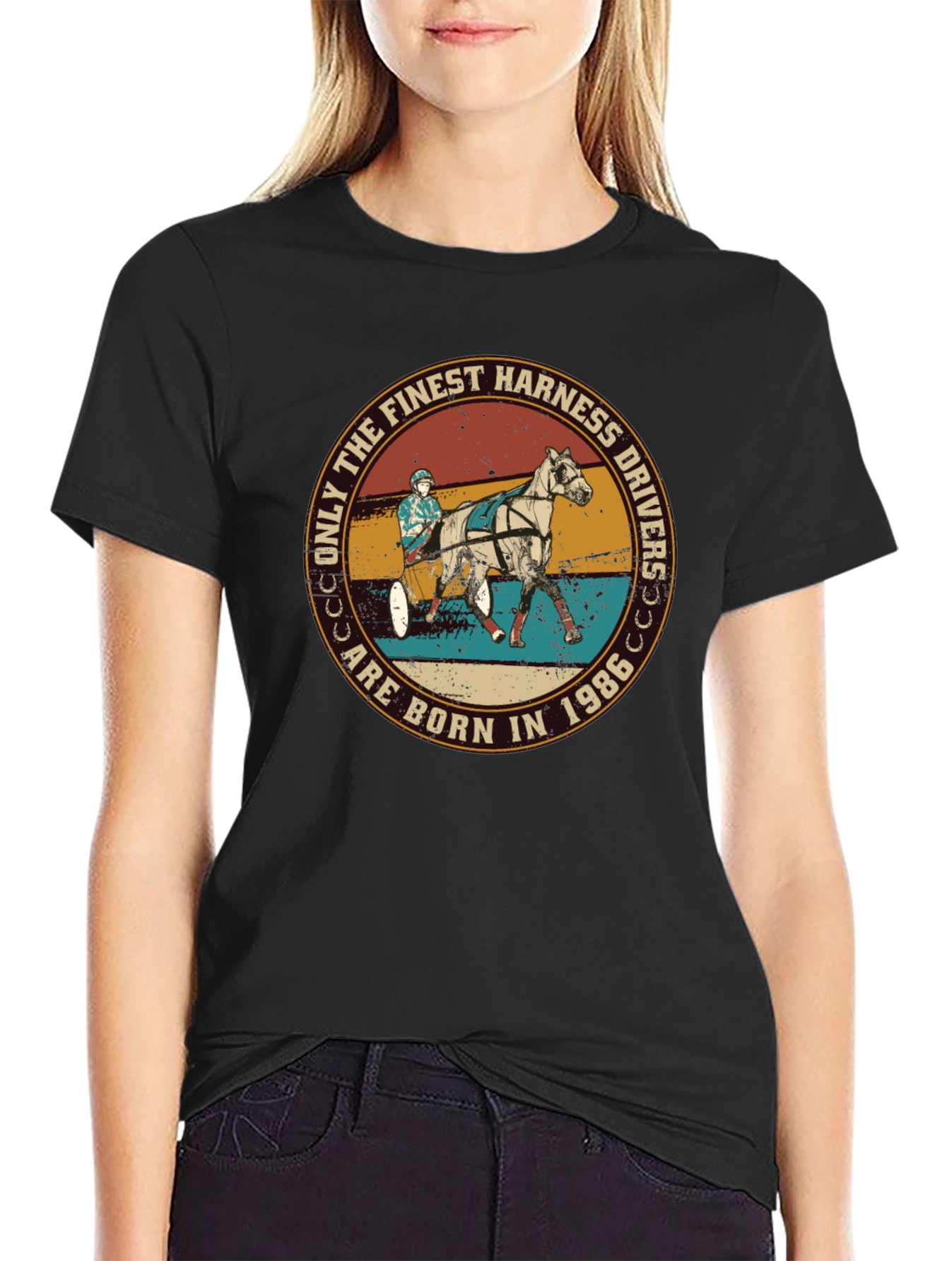 Finest Harness Drivers Born in 1986 T-Shirt