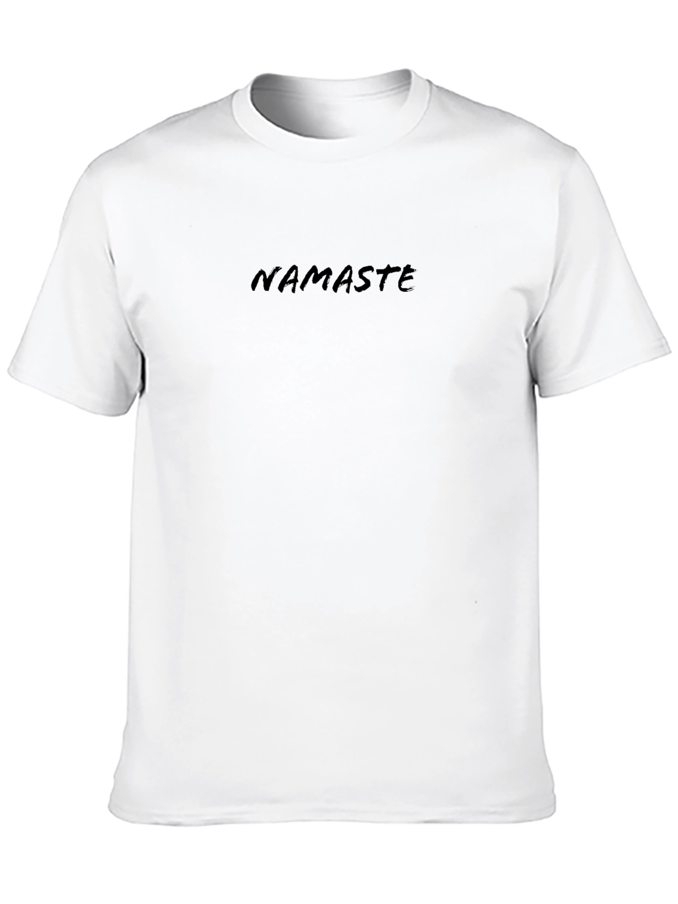 Namaste Graphic Tee - Black Yoga Shirt