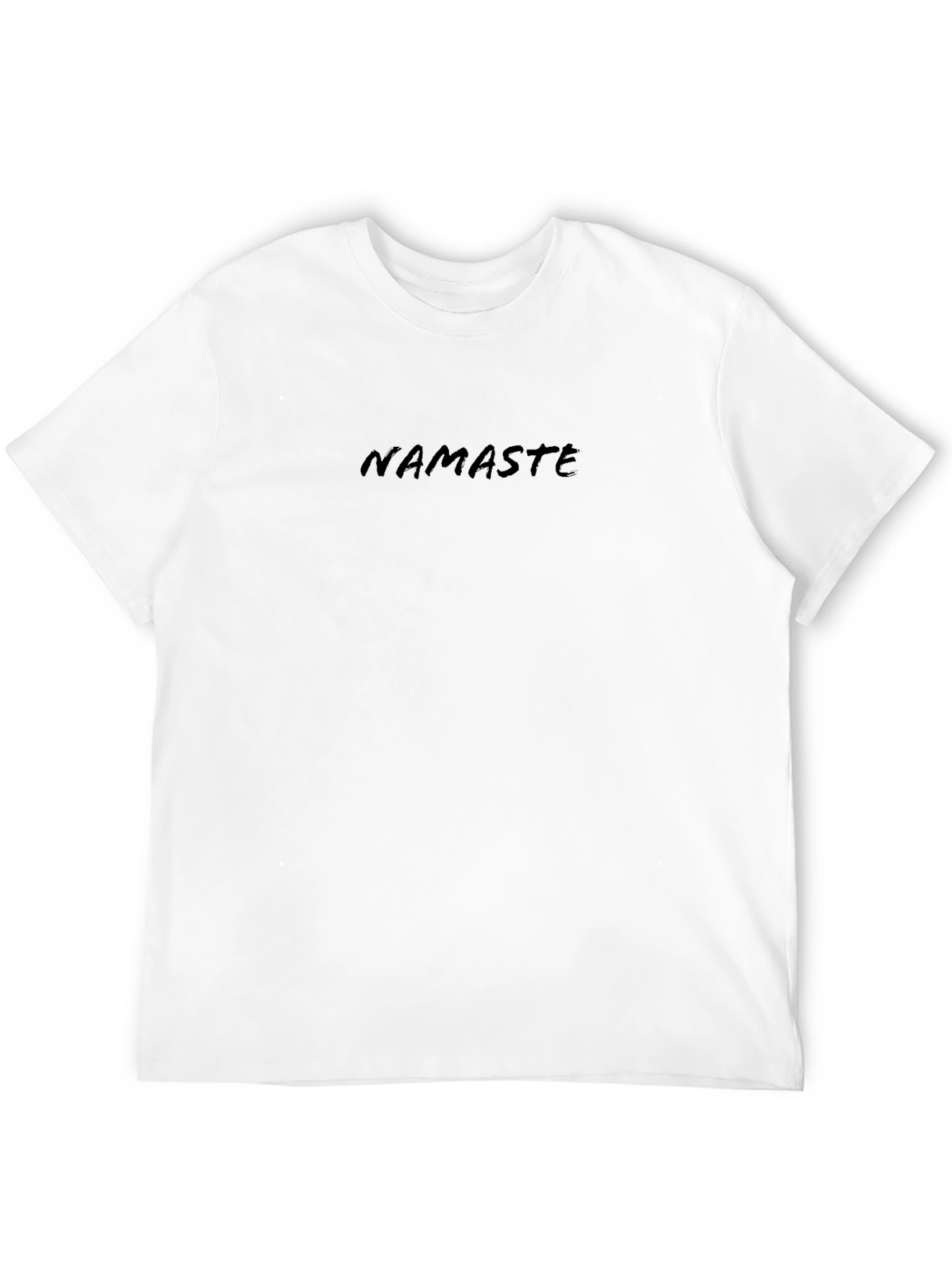 Namaste Graphic Tee - Black Yoga Shirt