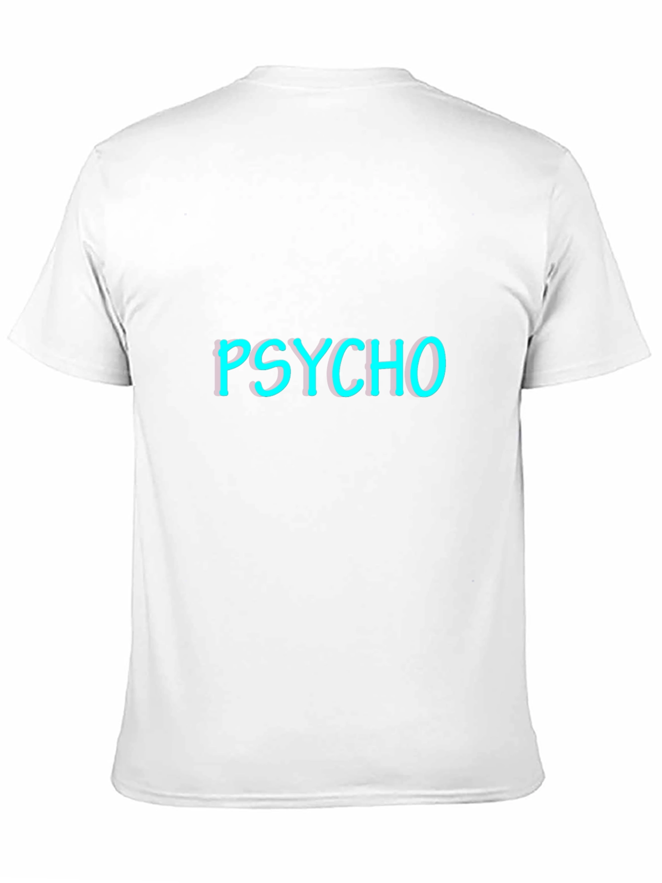 Psycho Graphic Tee - Edgy Style Black T-Shirt