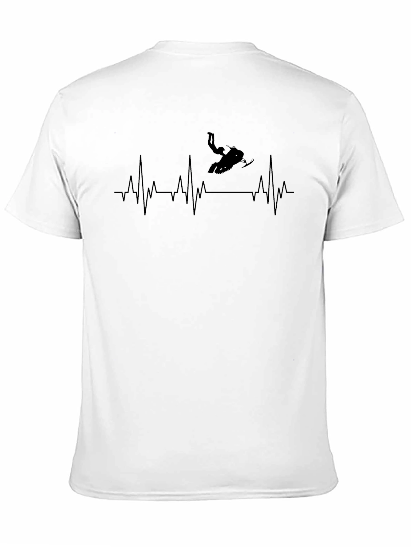 Snowmobile Heartbeat T-Shirt