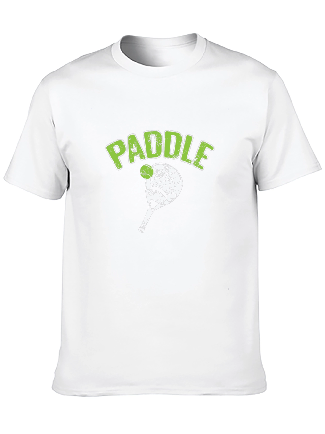 Paddle Design Black T-Shirt