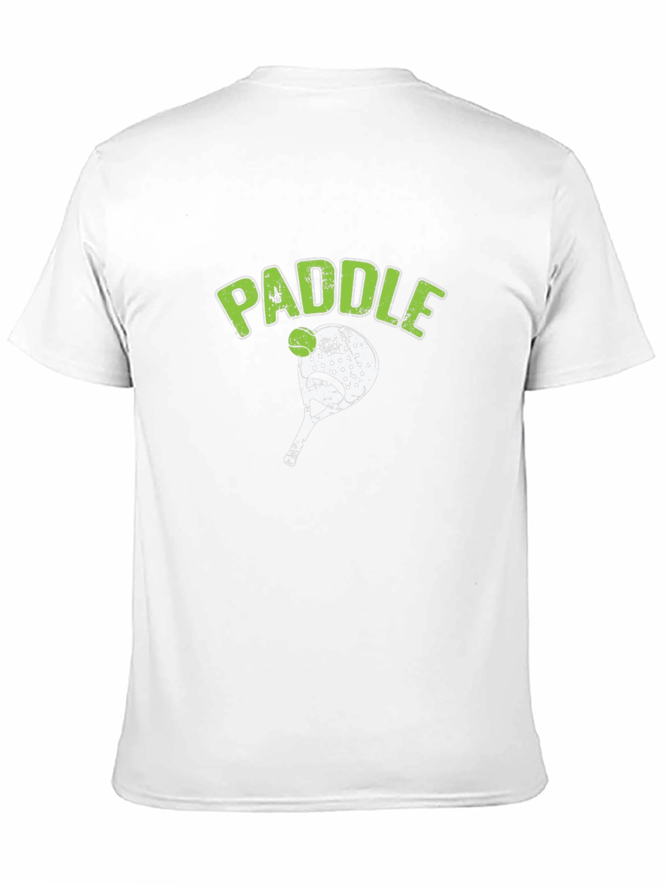 Paddle Design Black T-Shirt