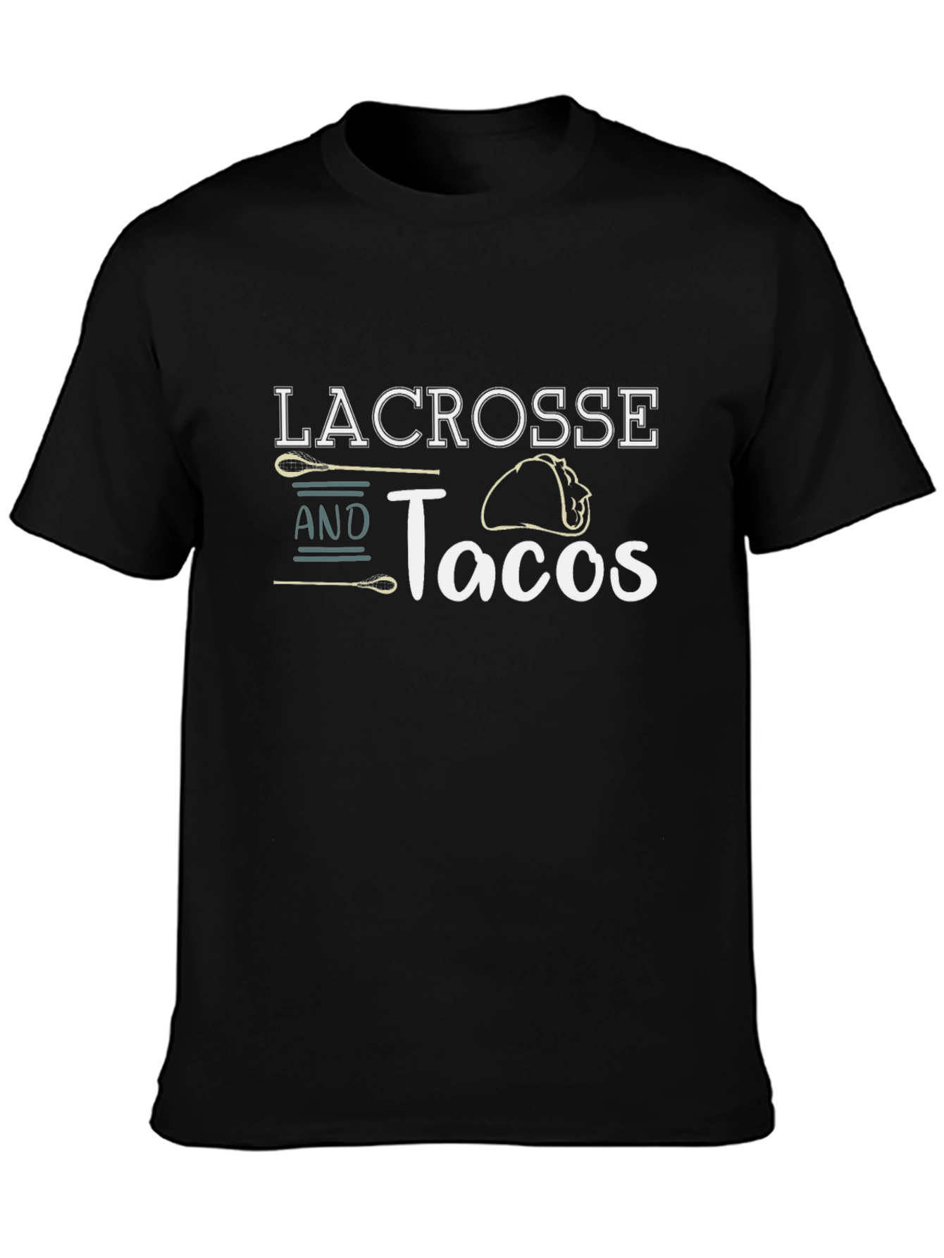 Lacrosse and Tacos Graphic Tee