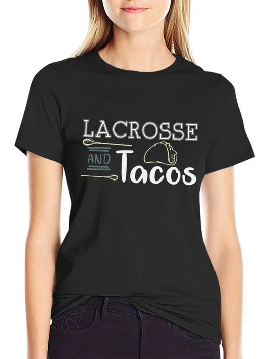 Lacrosse and Tacos Graphic Tee