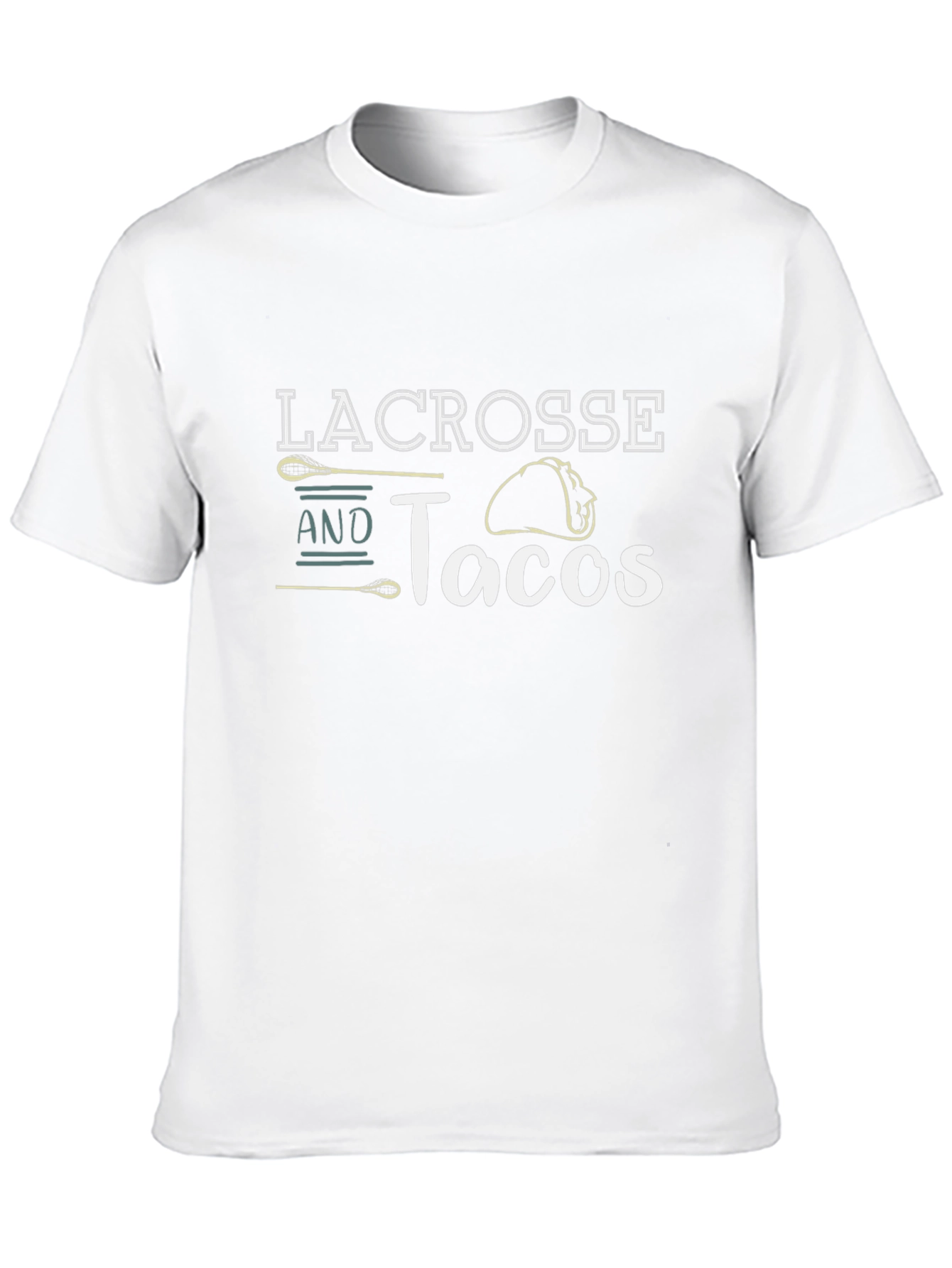 Lacrosse and Tacos Graphic Tee