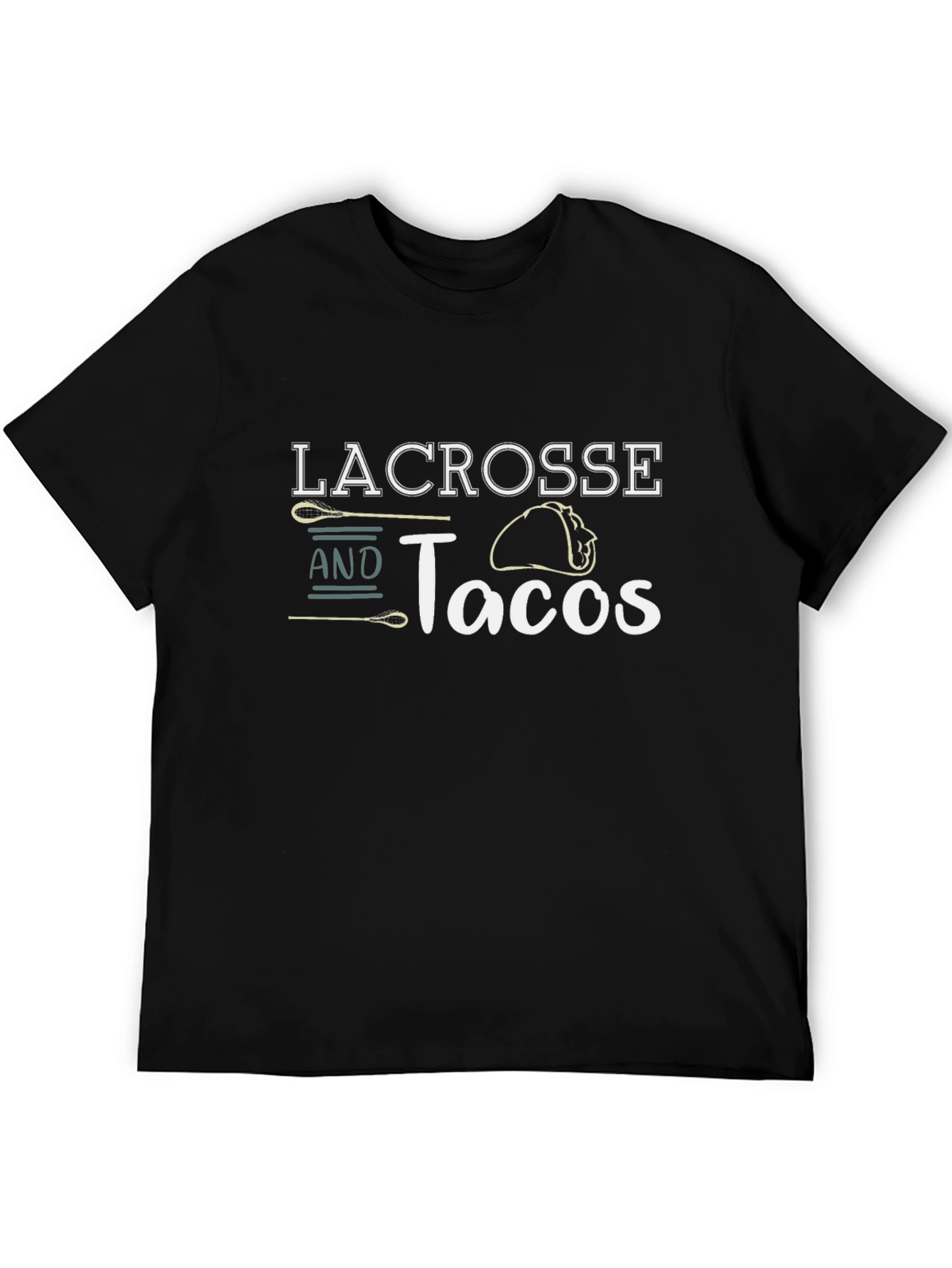 Lacrosse and Tacos Graphic Tee