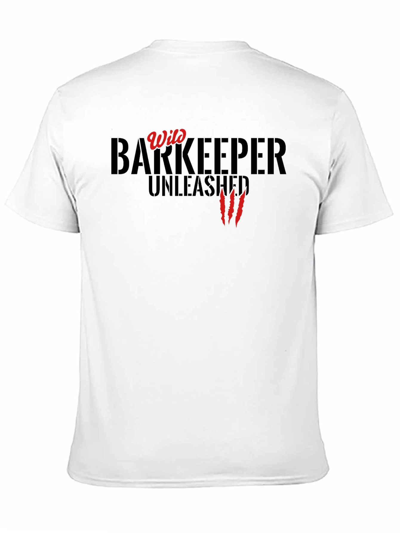 Wild Barkeeper Unleashed Black Graphic Tee