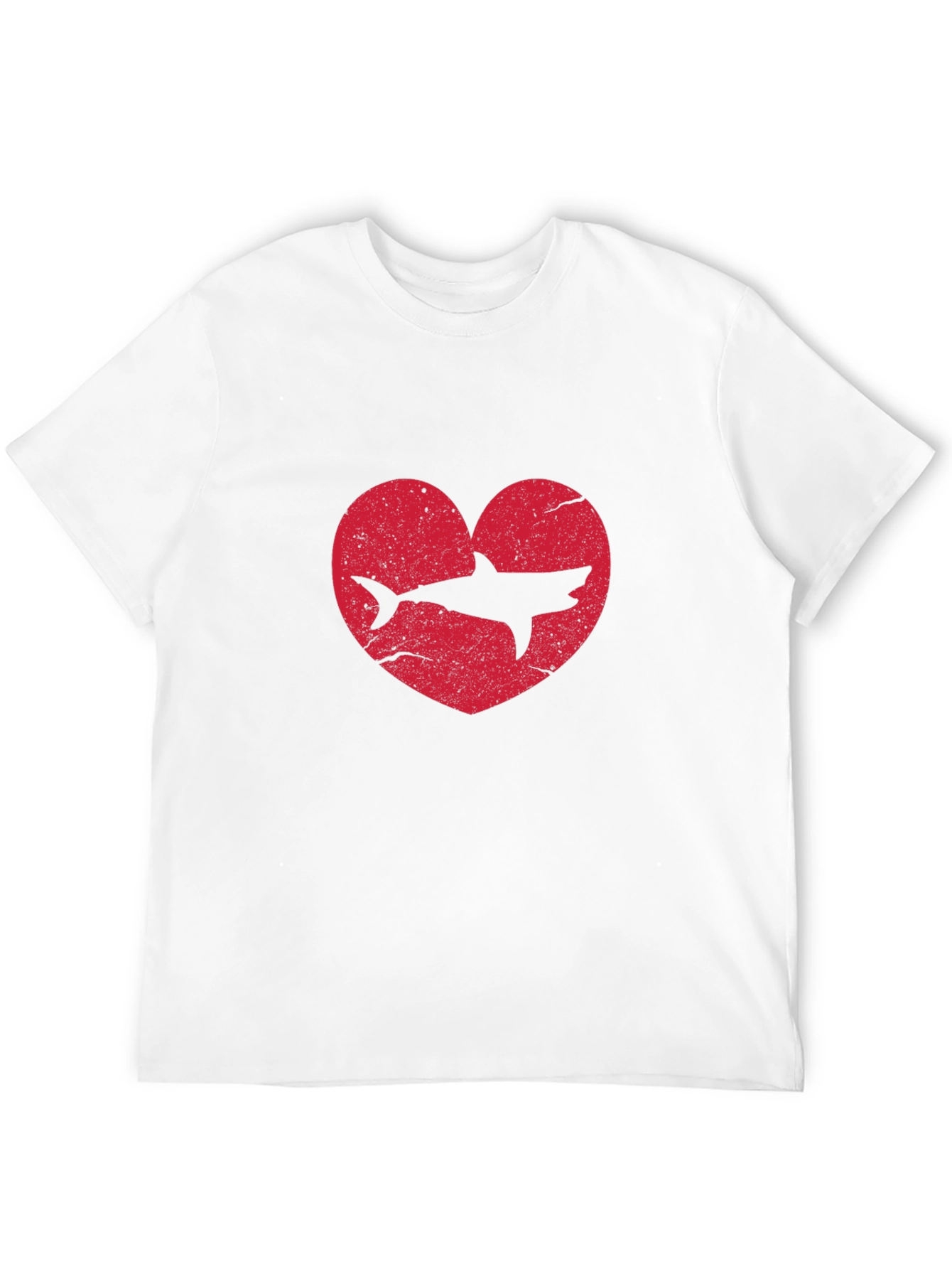 Shark Heart Graphic T-Shirt