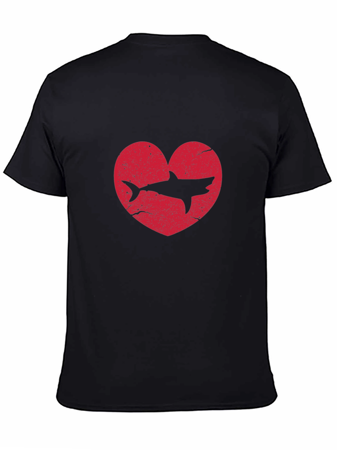 Shark Heart Graphic T-Shirt