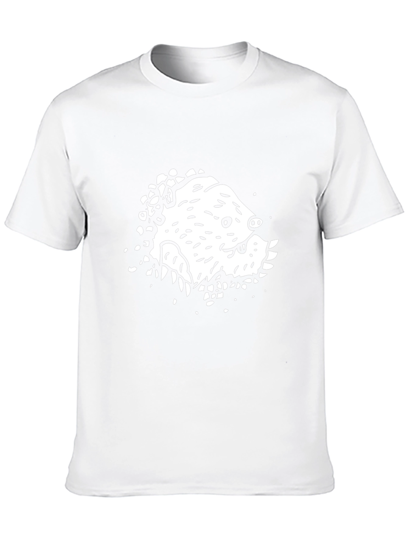 Mole Graphic Black T-Shirt - Fun Unique Design