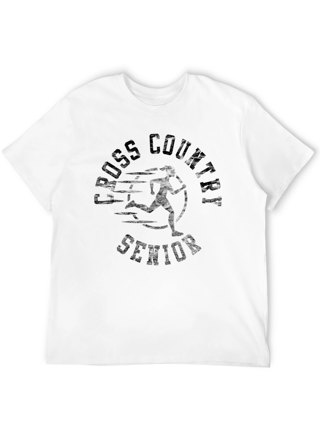 Cross Country Senior Black Graphic T-Shirt