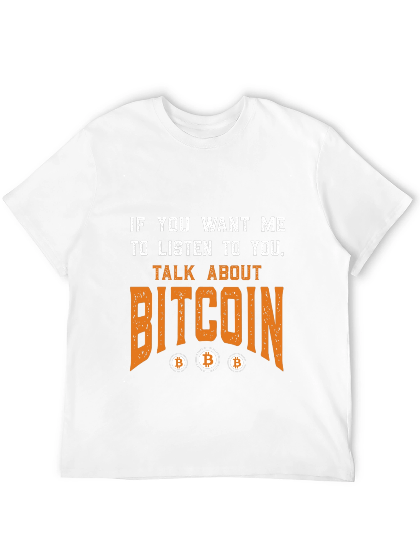 Bitcoin Graphic T-Shirt - Cryptocurrency Enthusiast Tee