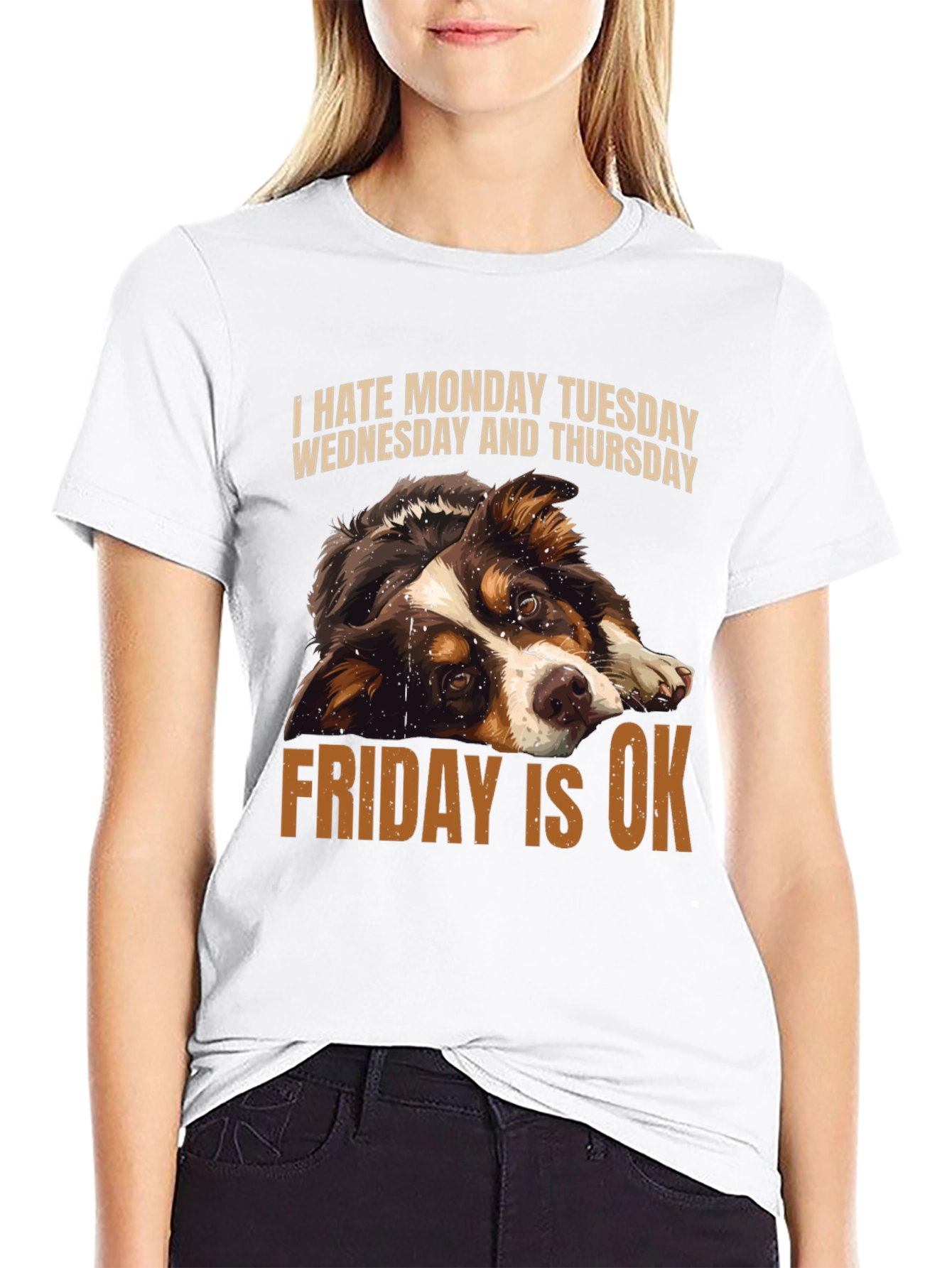 Funny Dog Days of the Week T-Shirt