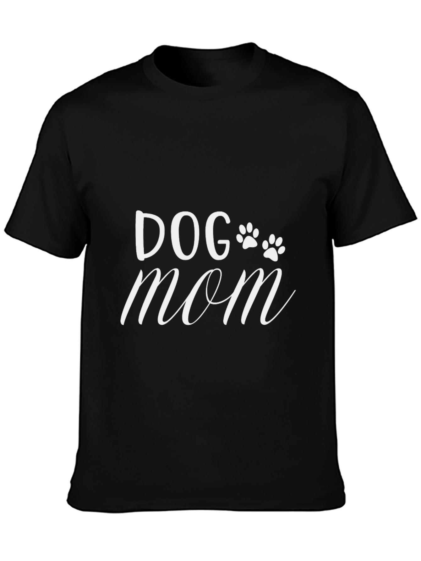 Dog Mom Graphic T-Shirt - Cute Pet Lover Tee