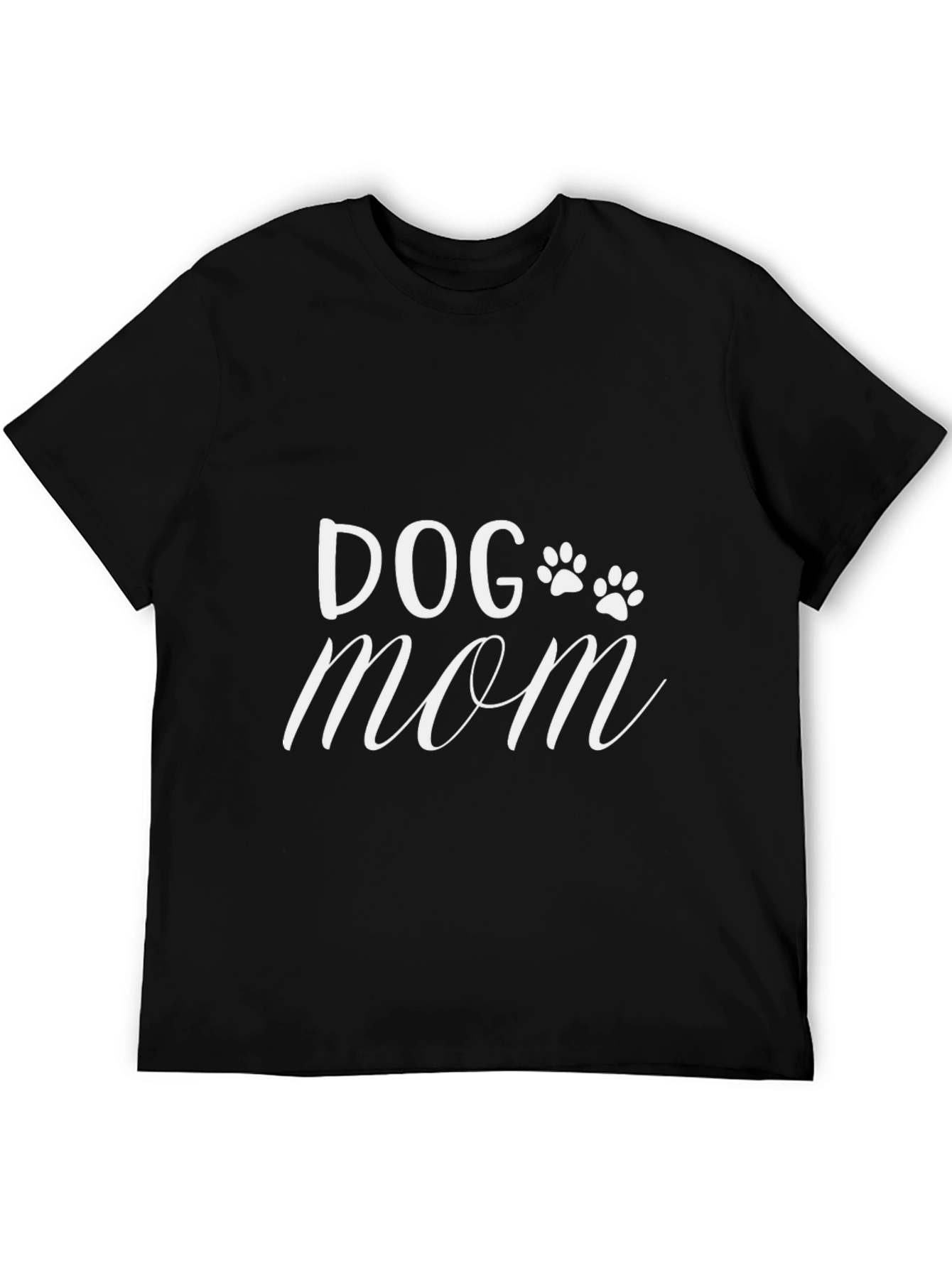 Dog Mom Graphic T-Shirt - Cute Pet Lover Tee