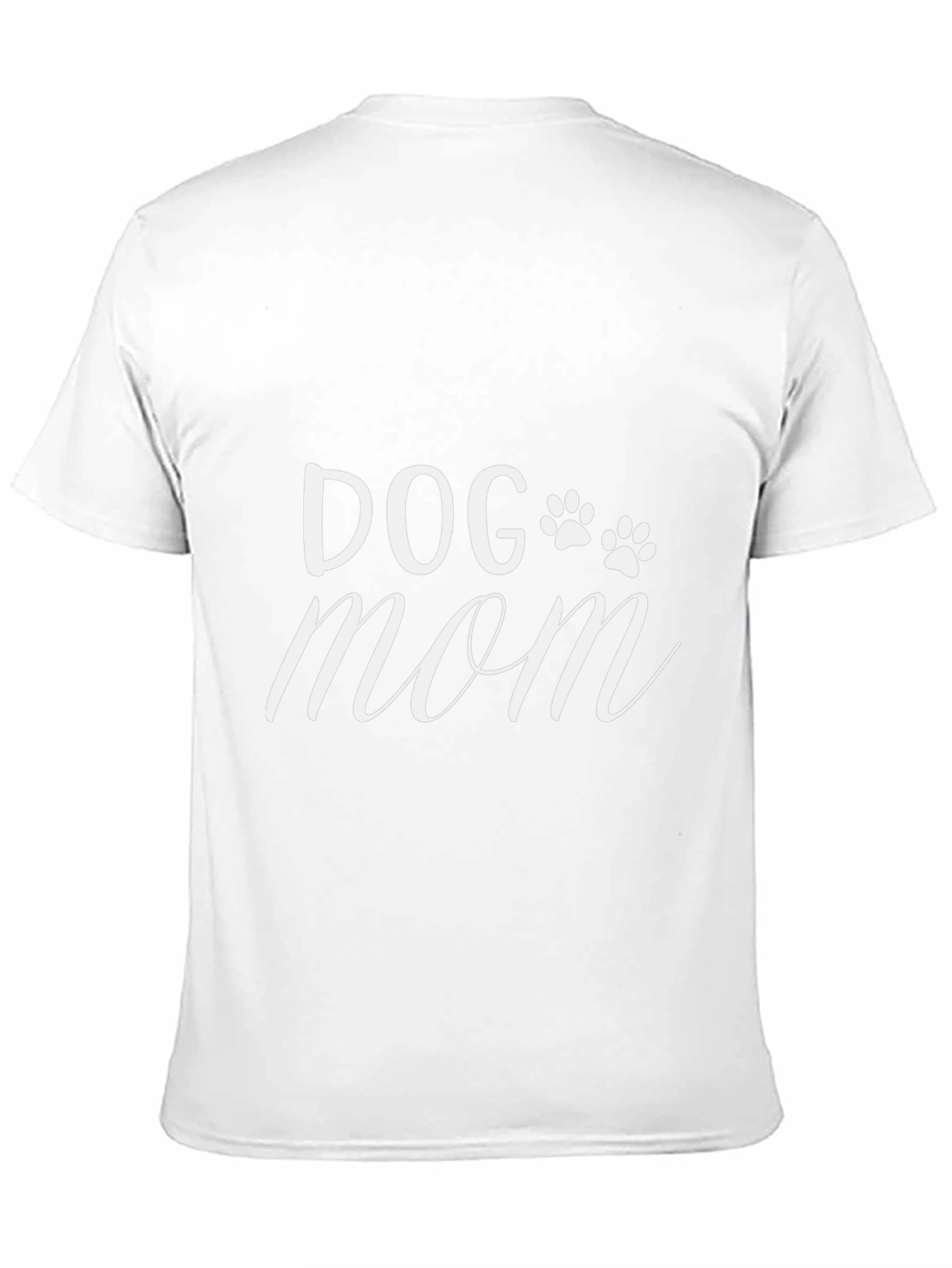Dog Mom Graphic T-Shirt - Cute Pet Lover Tee