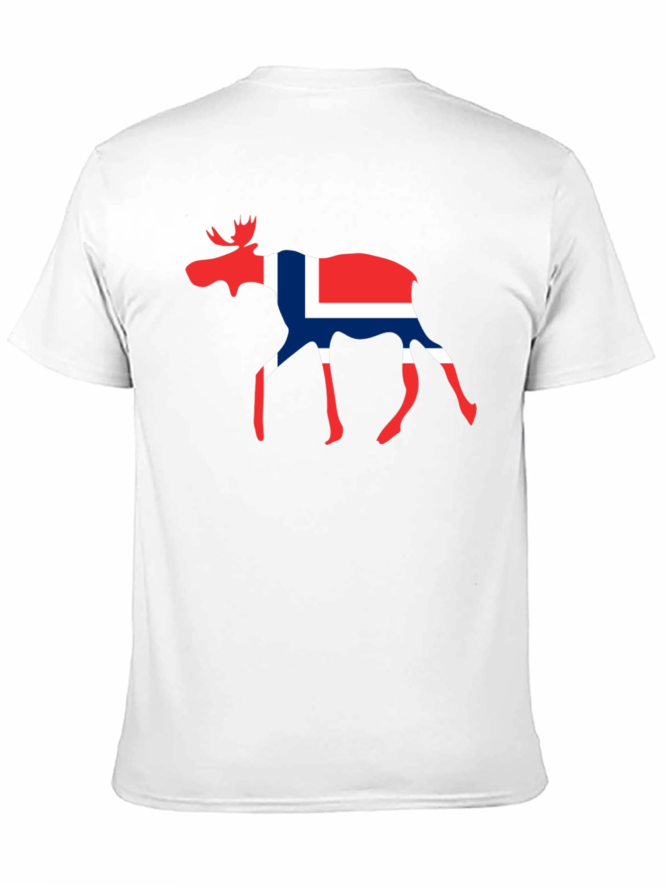 Norway Moose T-Shirt - Black Graphic Tee