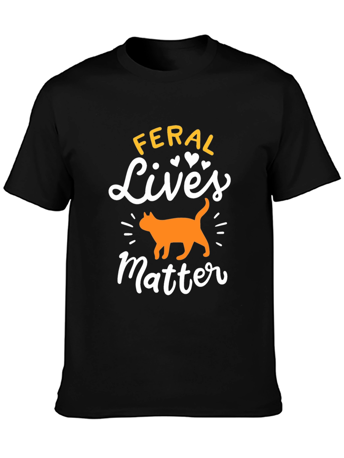 Feral Lives Matter Cat Lover Tee