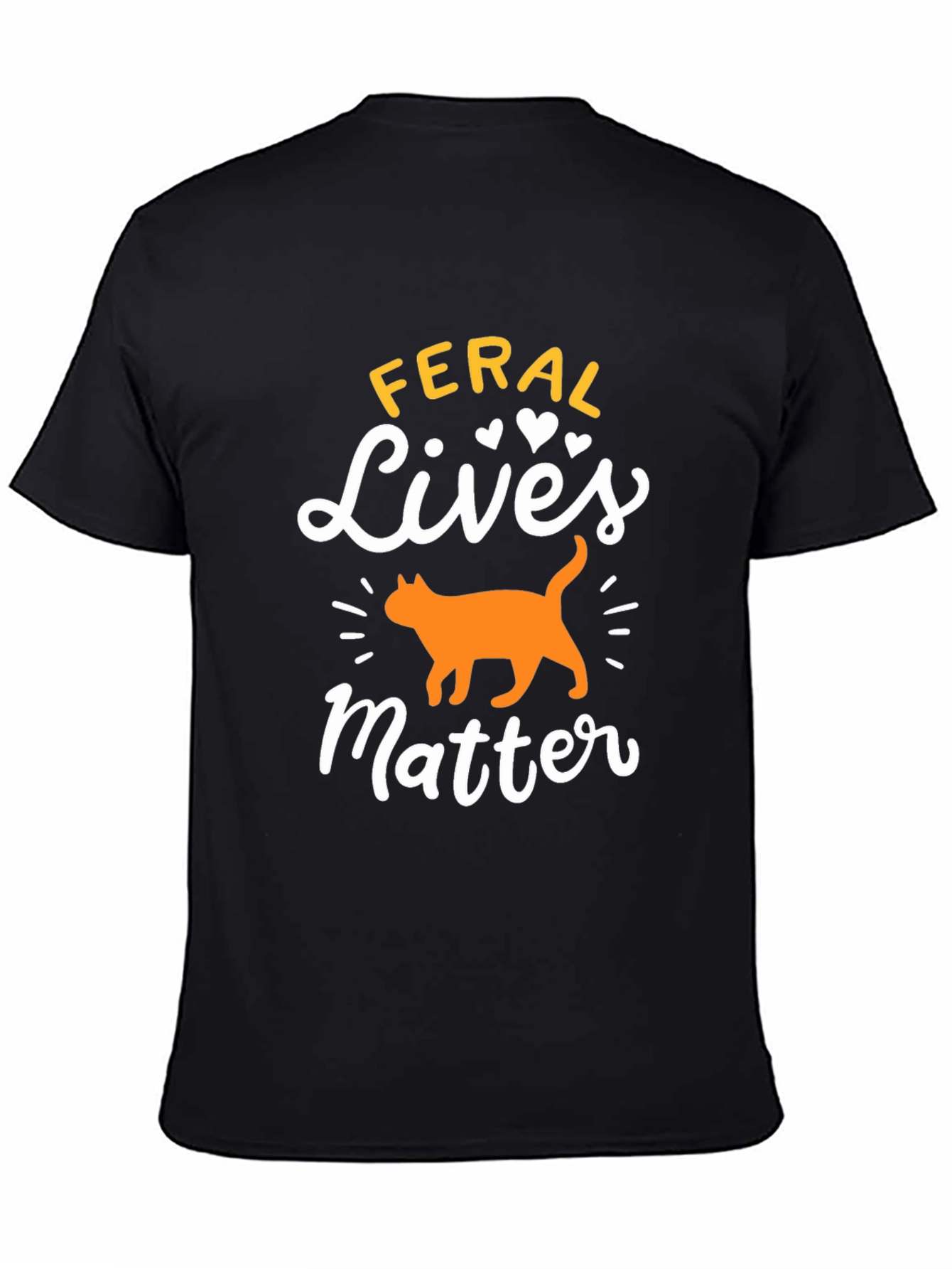 Feral Lives Matter Cat Lover Tee