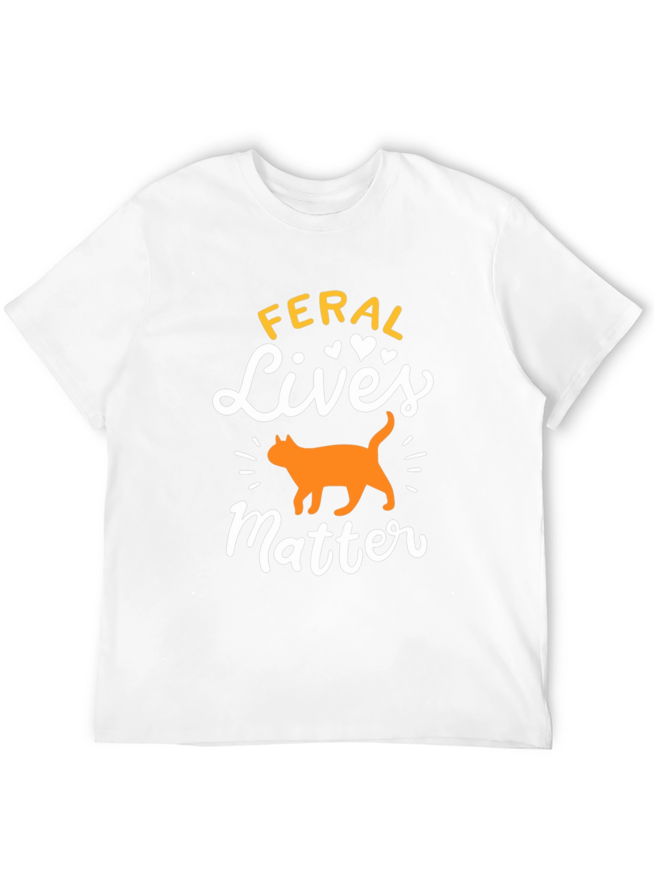 Feral Lives Matter Cat Lover Tee