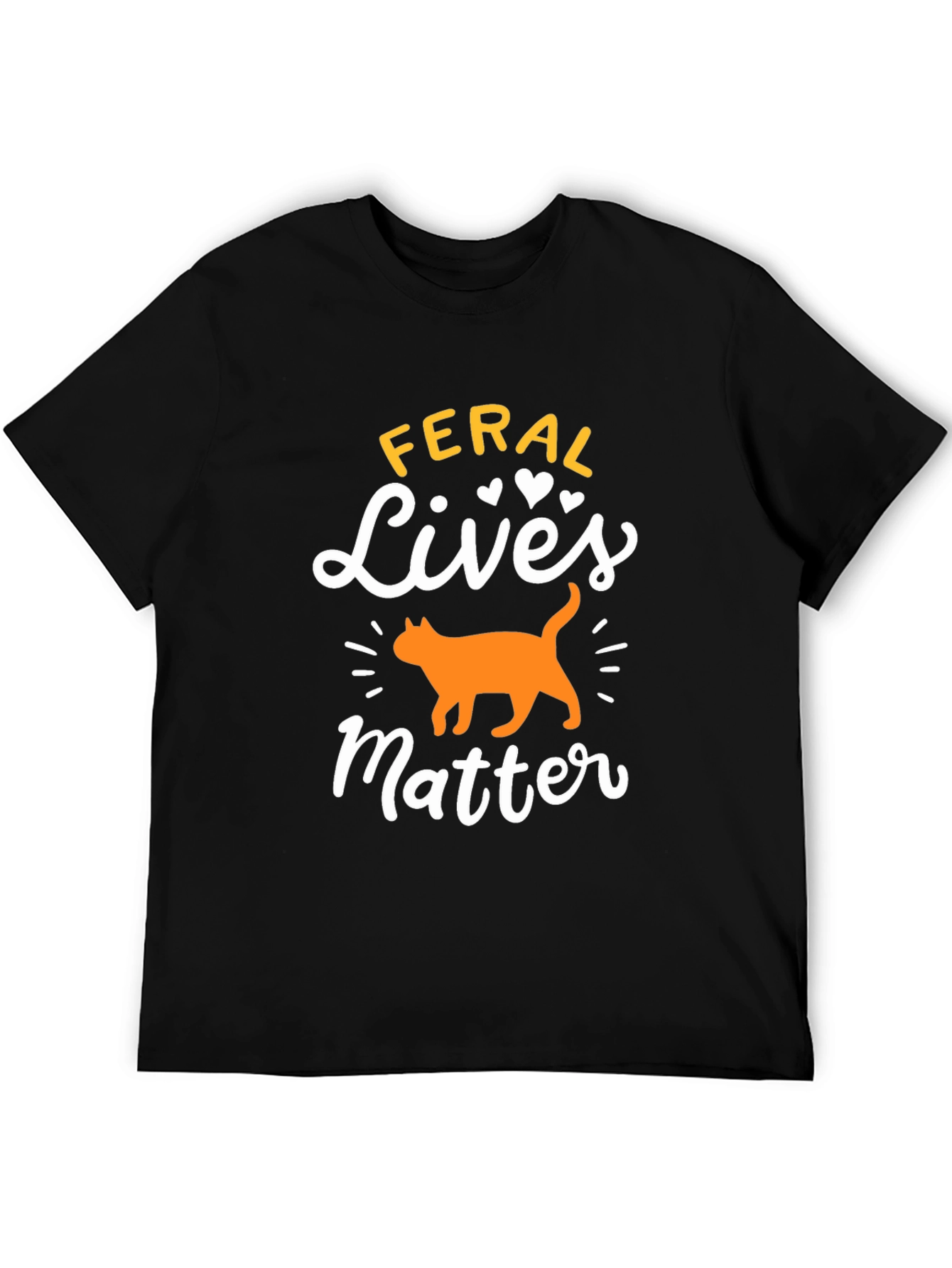 Feral Lives Matter Cat Lover Tee