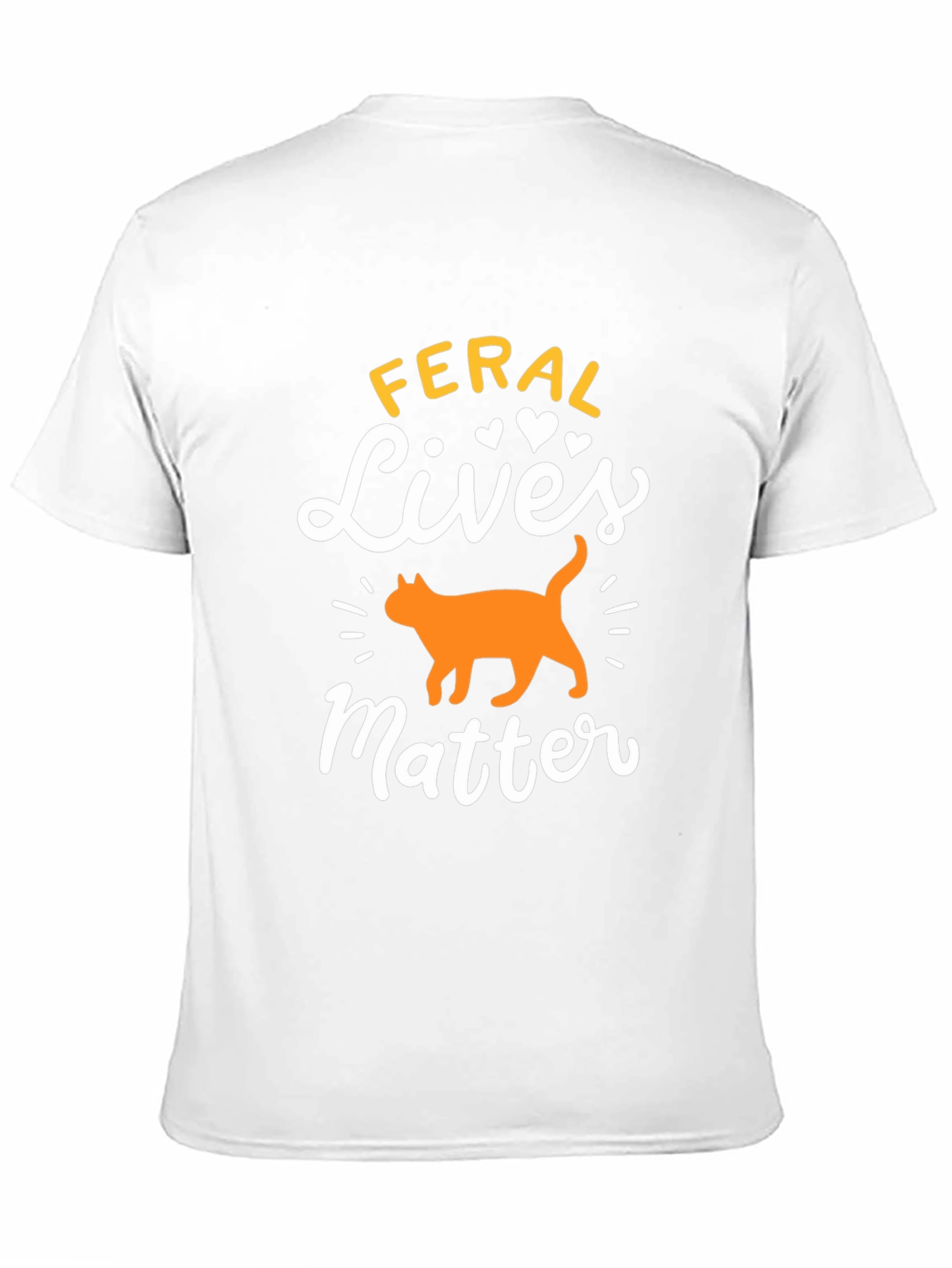 Feral Lives Matter Cat Lover Tee