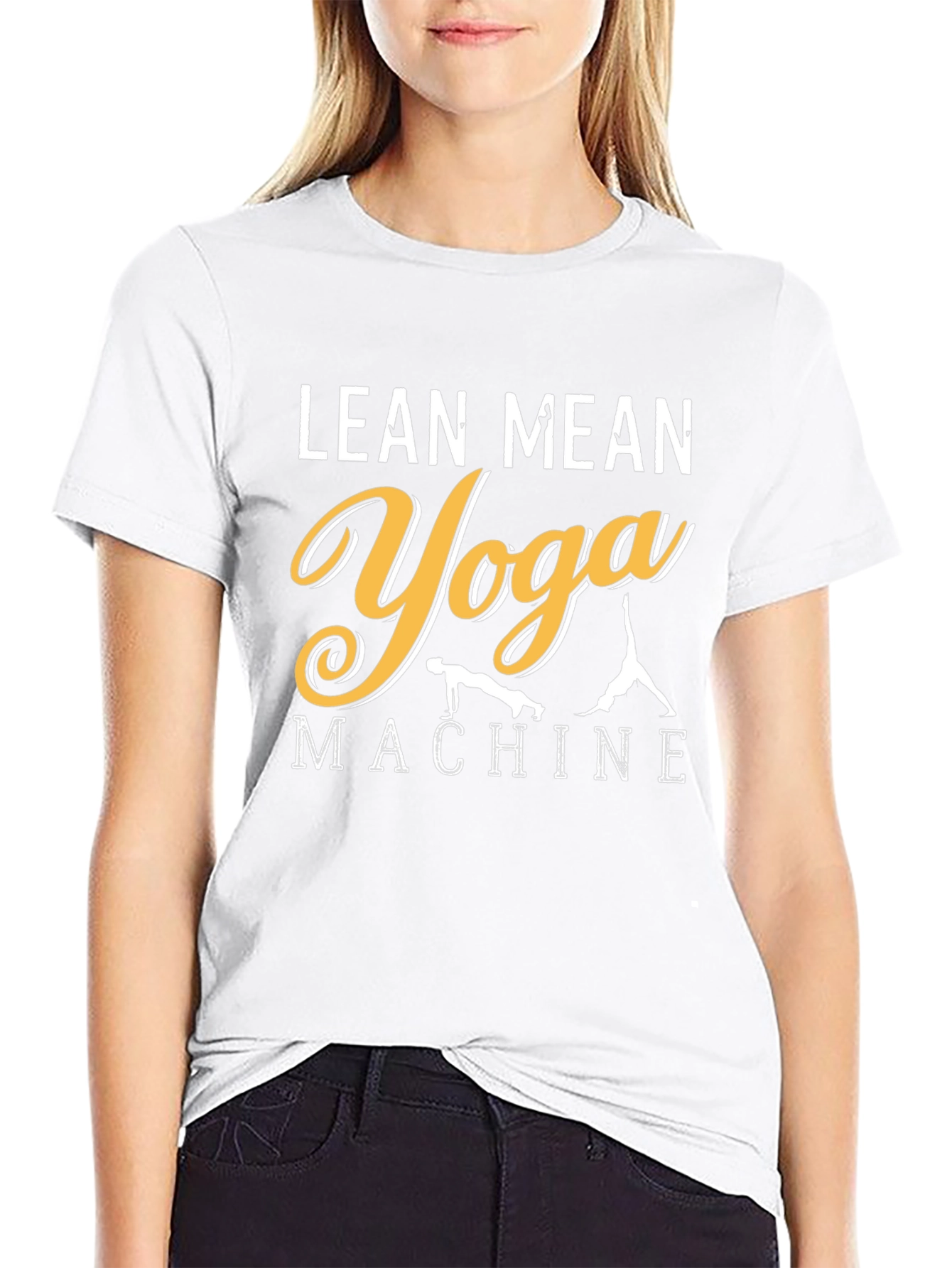 Lean Mean Yoga Machine Graphic Tee