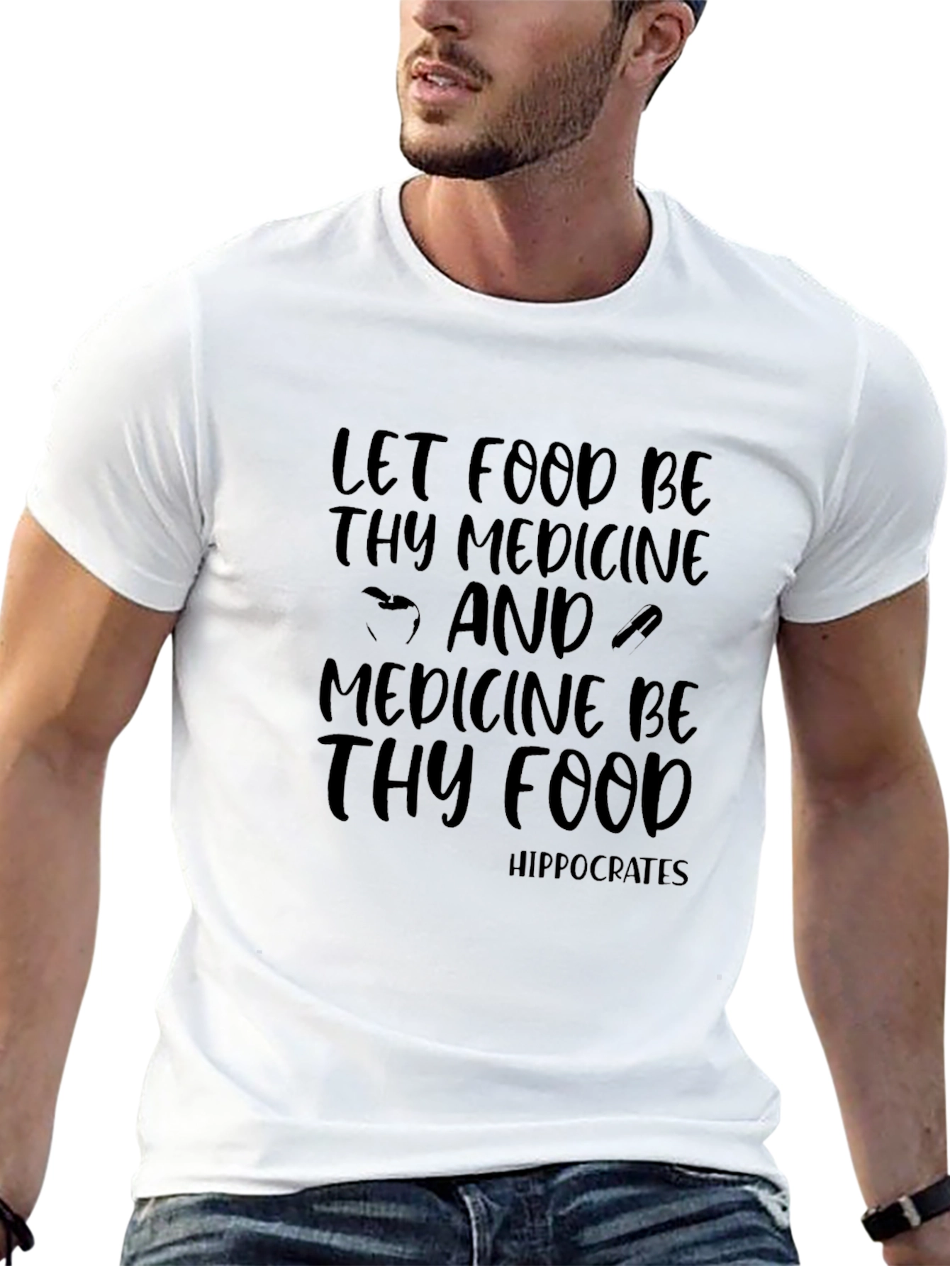 Let Food Be Thy Medicine Graphic Tee
