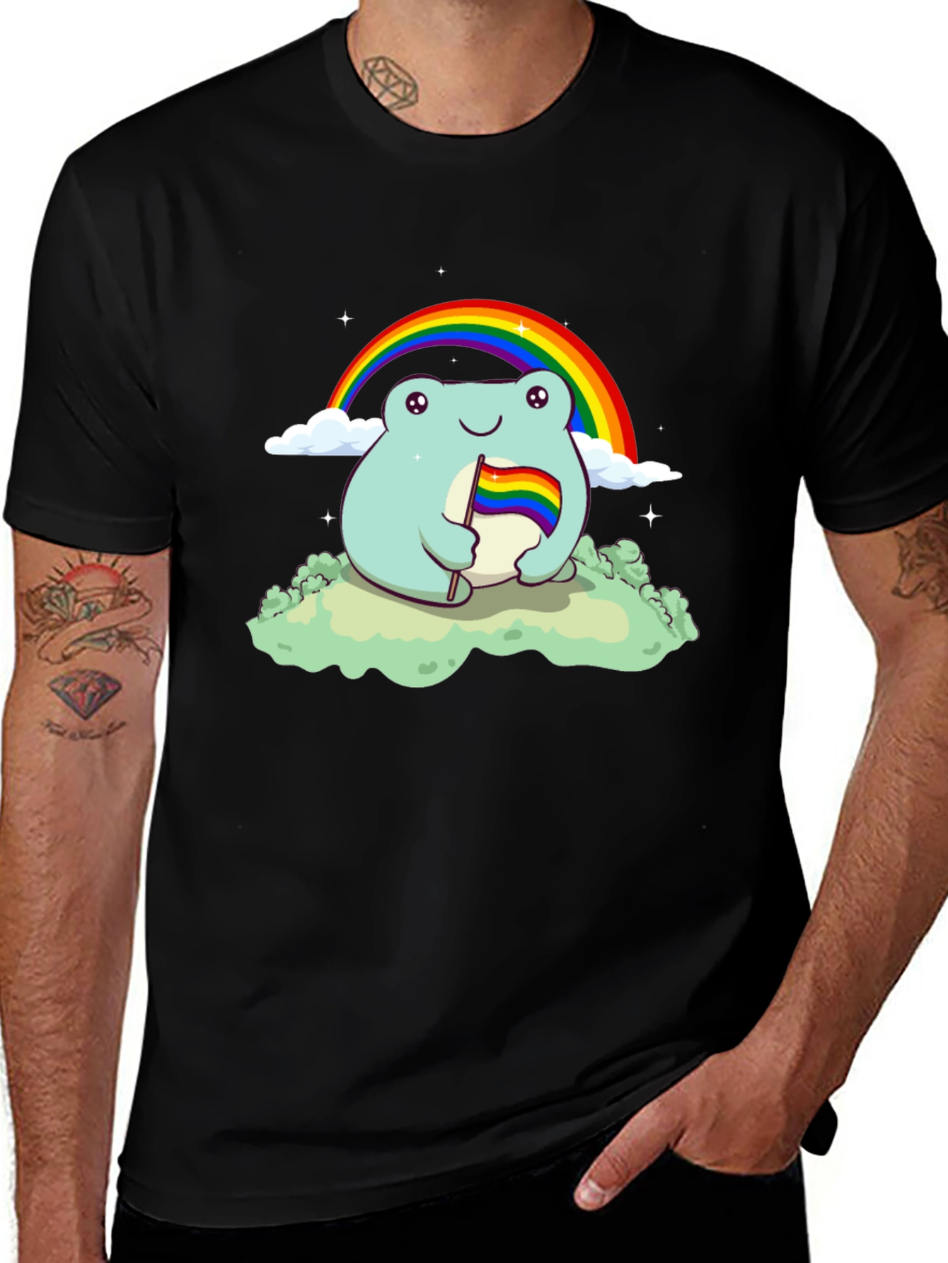 Rainbow Frog LGBTQ+ Pride T-Shirt