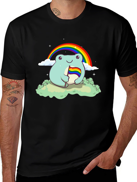 Rainbow Frog LGBTQ+ Pride T-Shirt