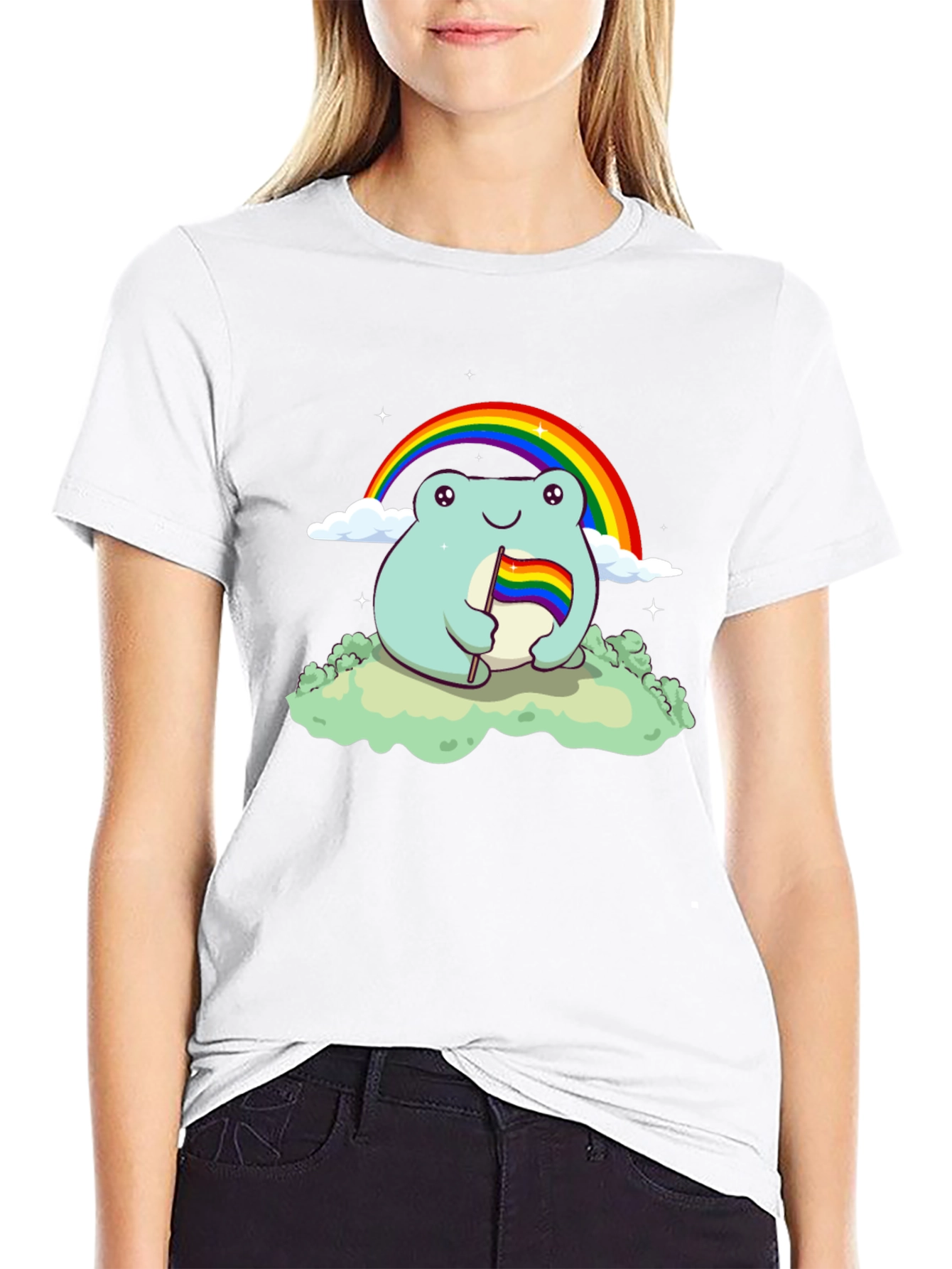 Rainbow Frog LGBTQ+ Pride T-Shirt