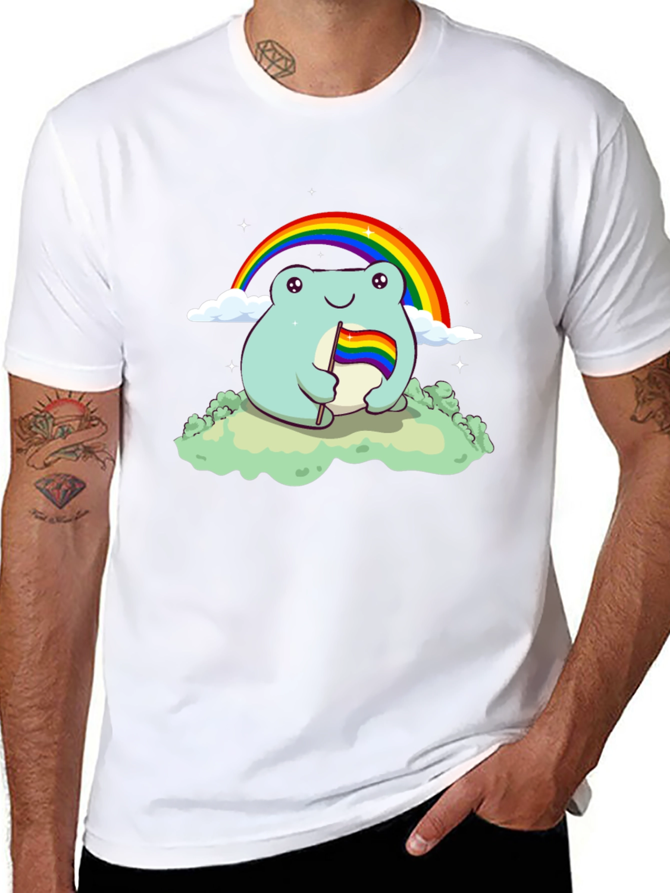 Rainbow Frog LGBTQ+ Pride T-Shirt