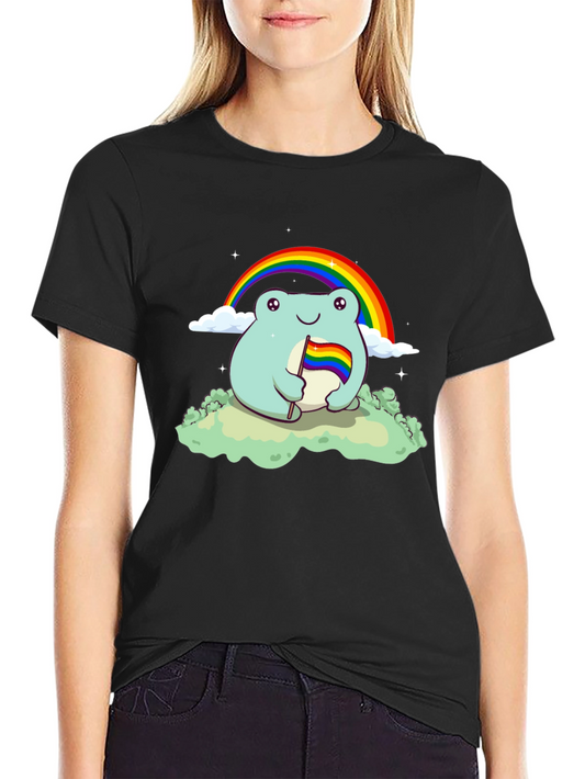 Rainbow Frog LGBTQ+ Pride T-Shirt