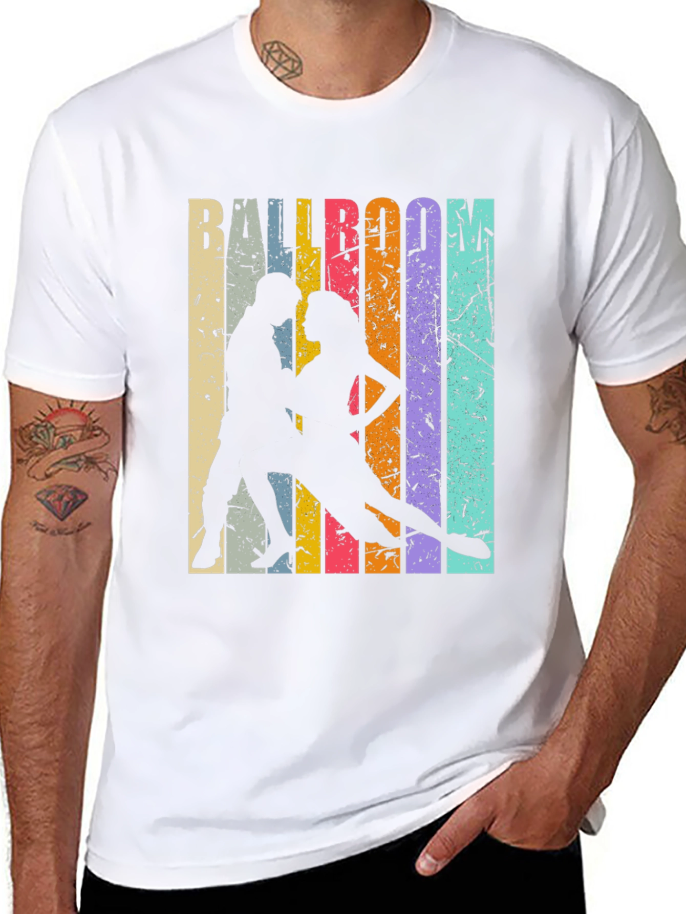Ballroom Dance Retro Graphic T-Shirt